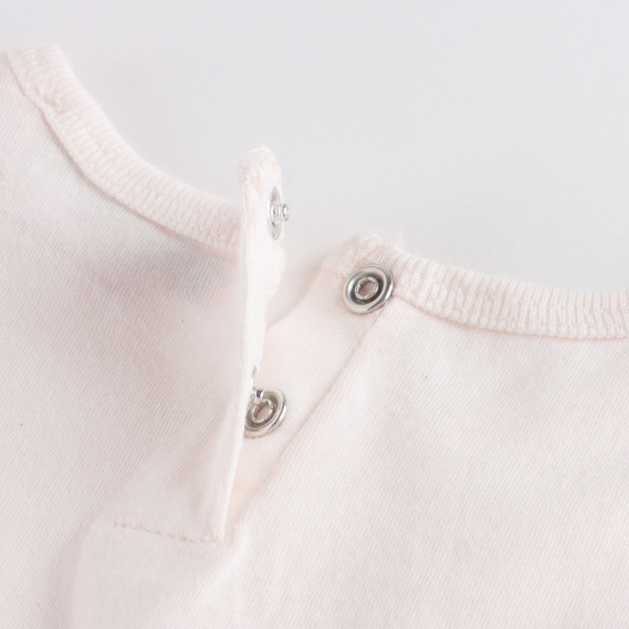 Baby Girls Pale Pink Cotton T-Shirt