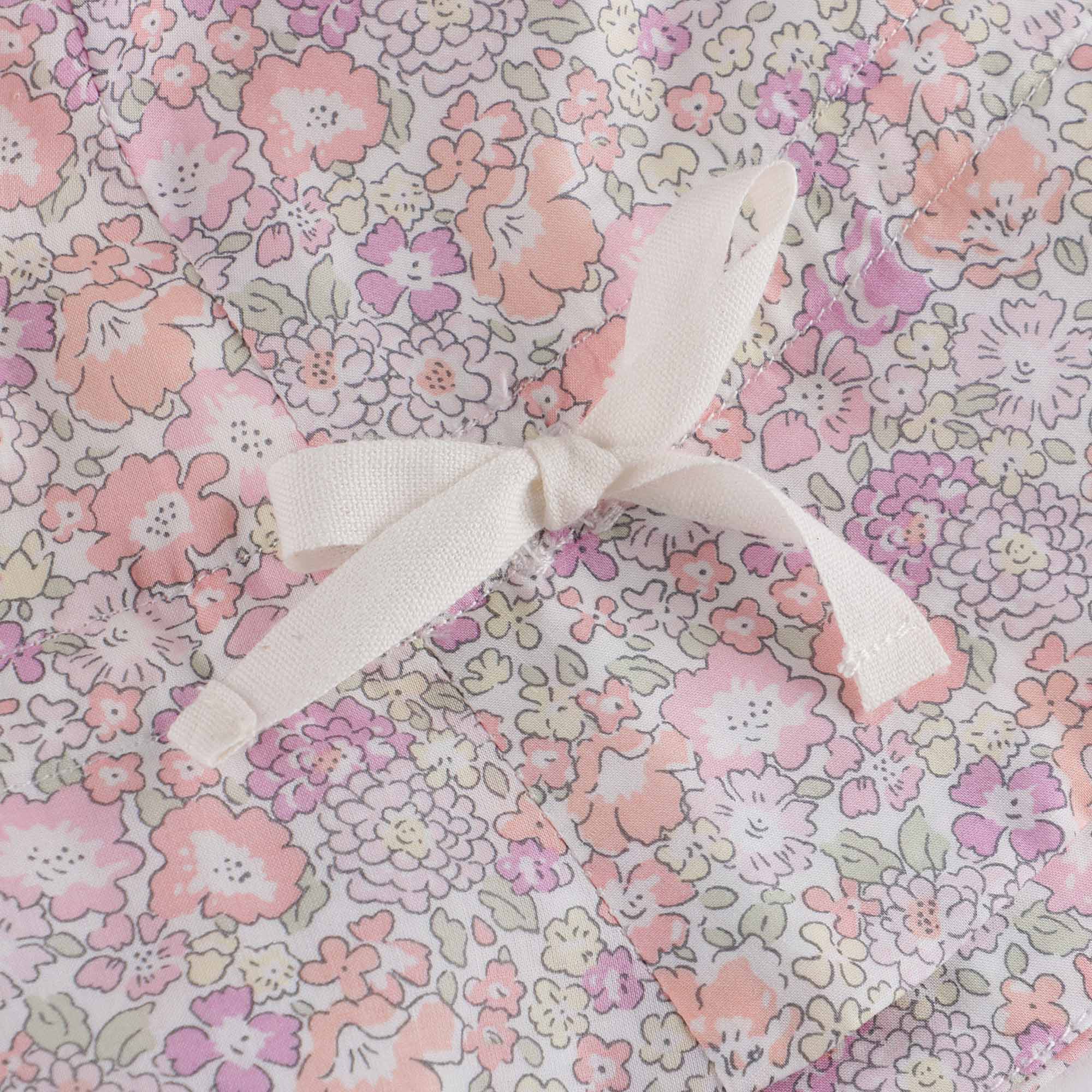 Baby Girls Pink Floral Bucket Hat
