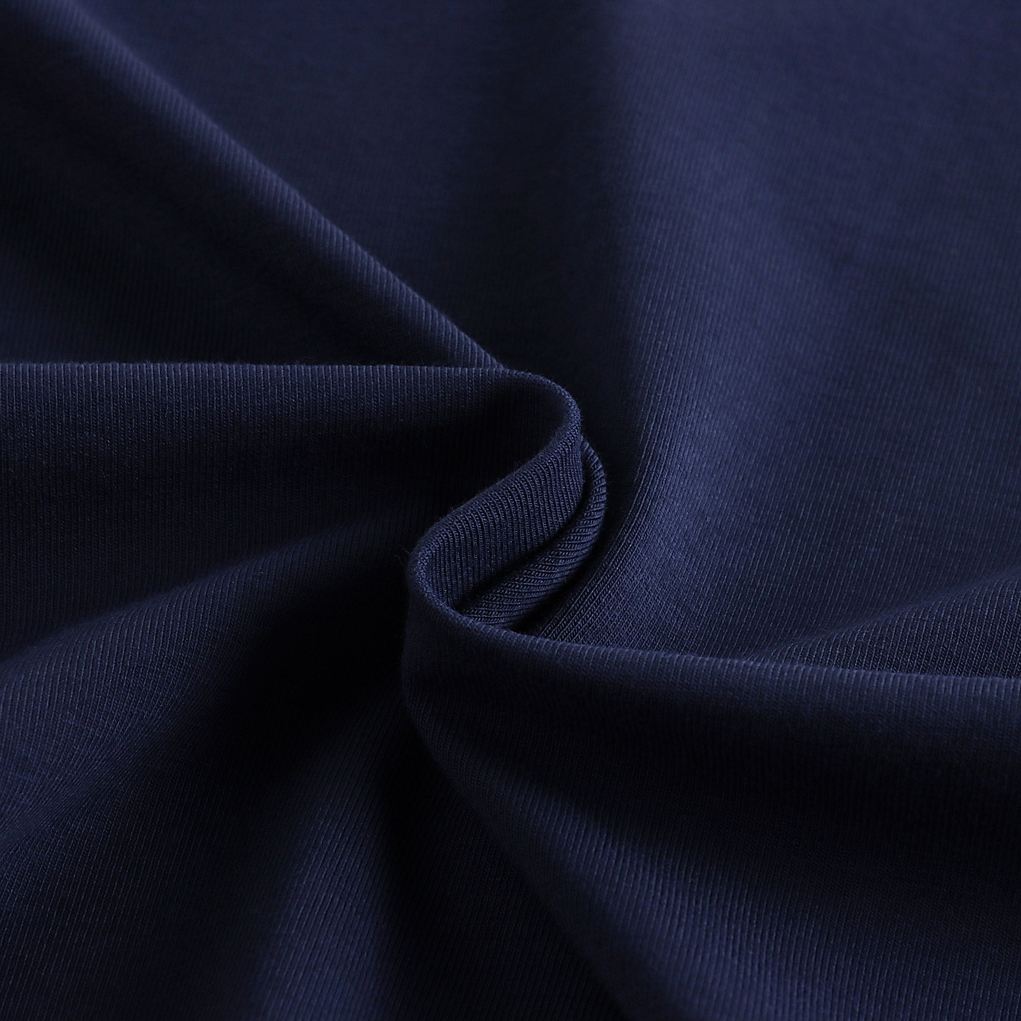 Girls Navy Logo Cotton Dress