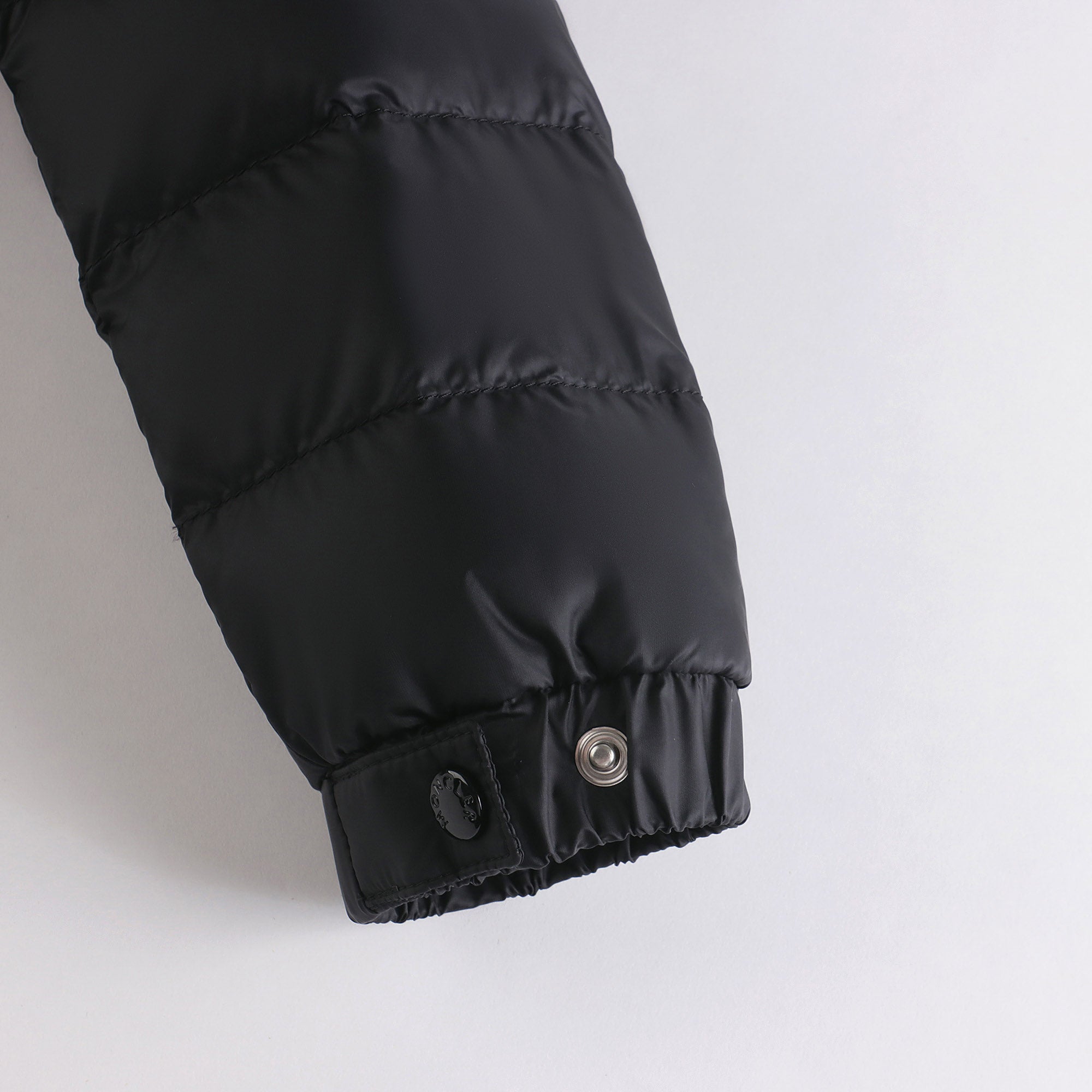 Girls Black "GLES" Padded Down Jacket