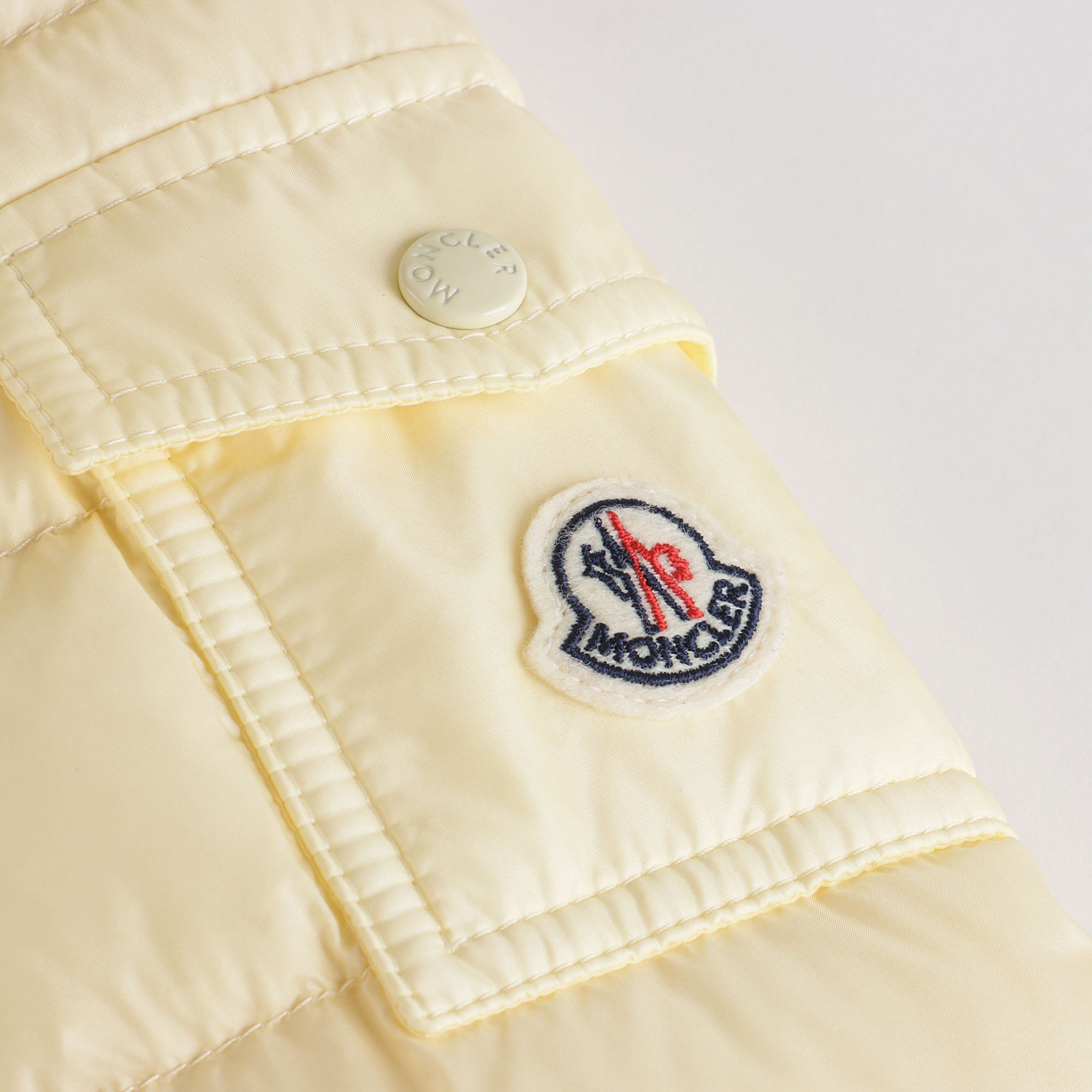 Girls Yellow "GLES" Padded Down Jacket