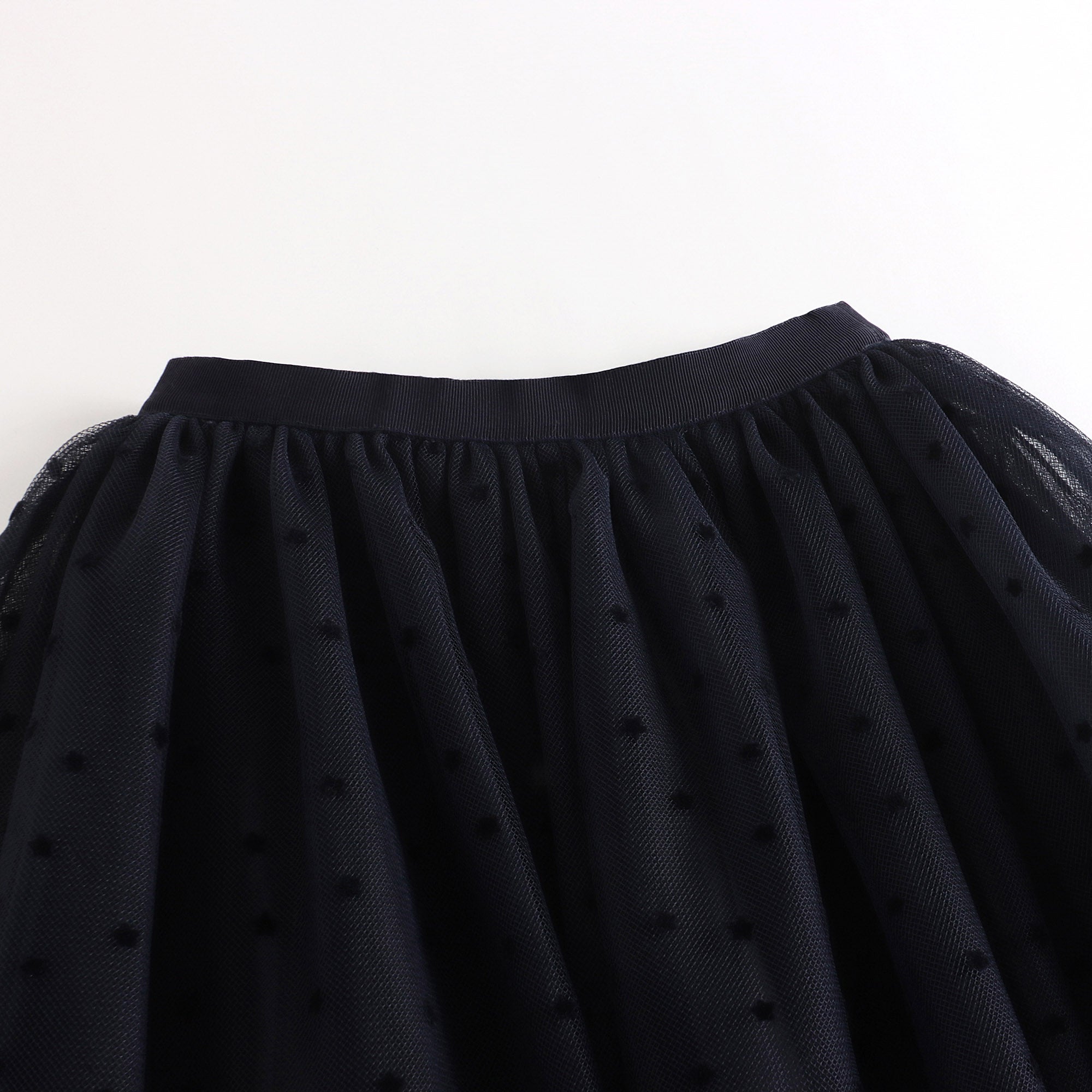 Girls Navy Tulle Skirt