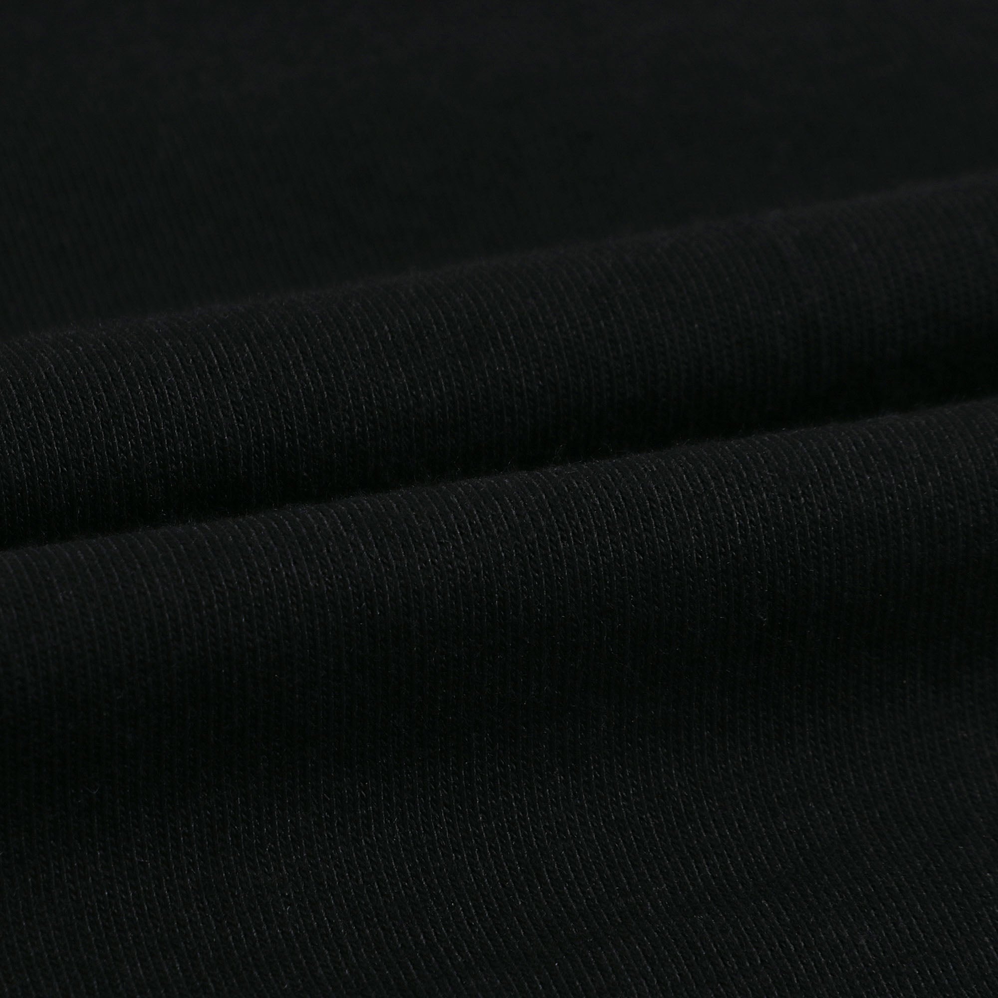 Girls Black Logo Cotton T-Shirt