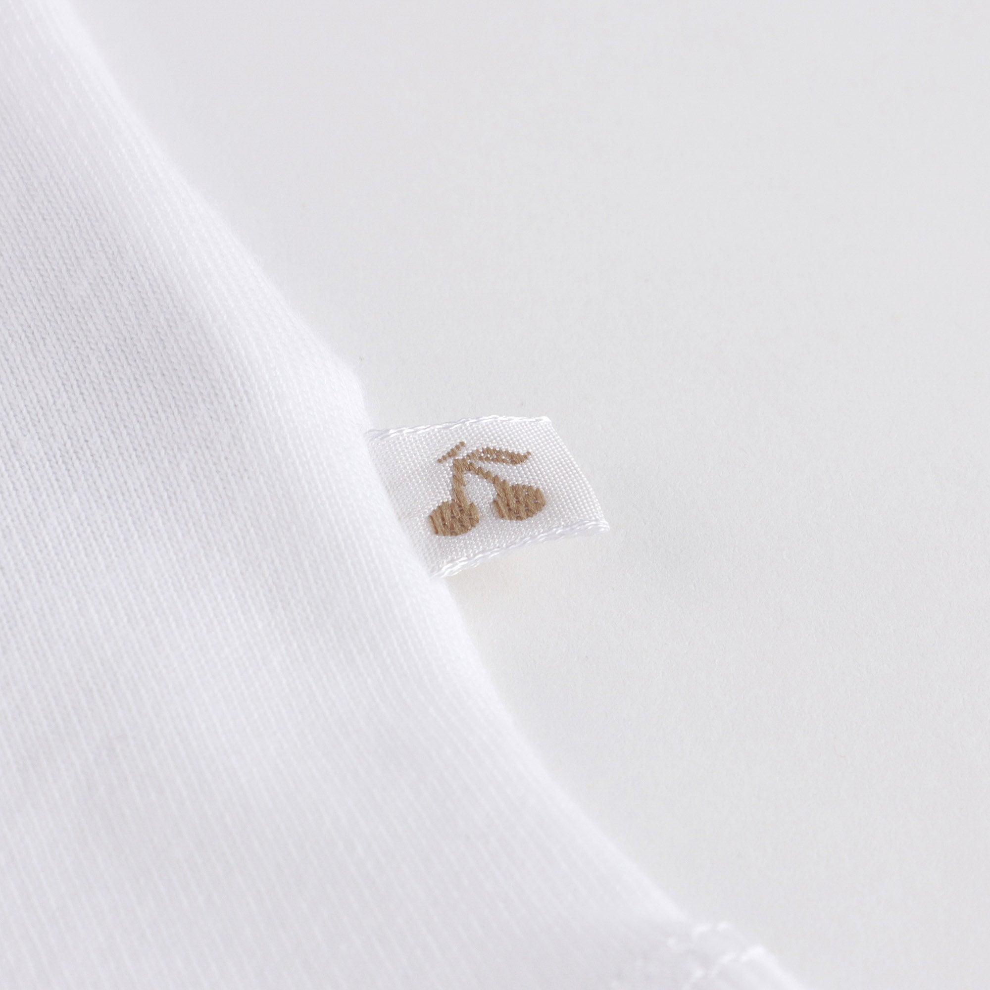 Baby Girls White Cotton Babysuit