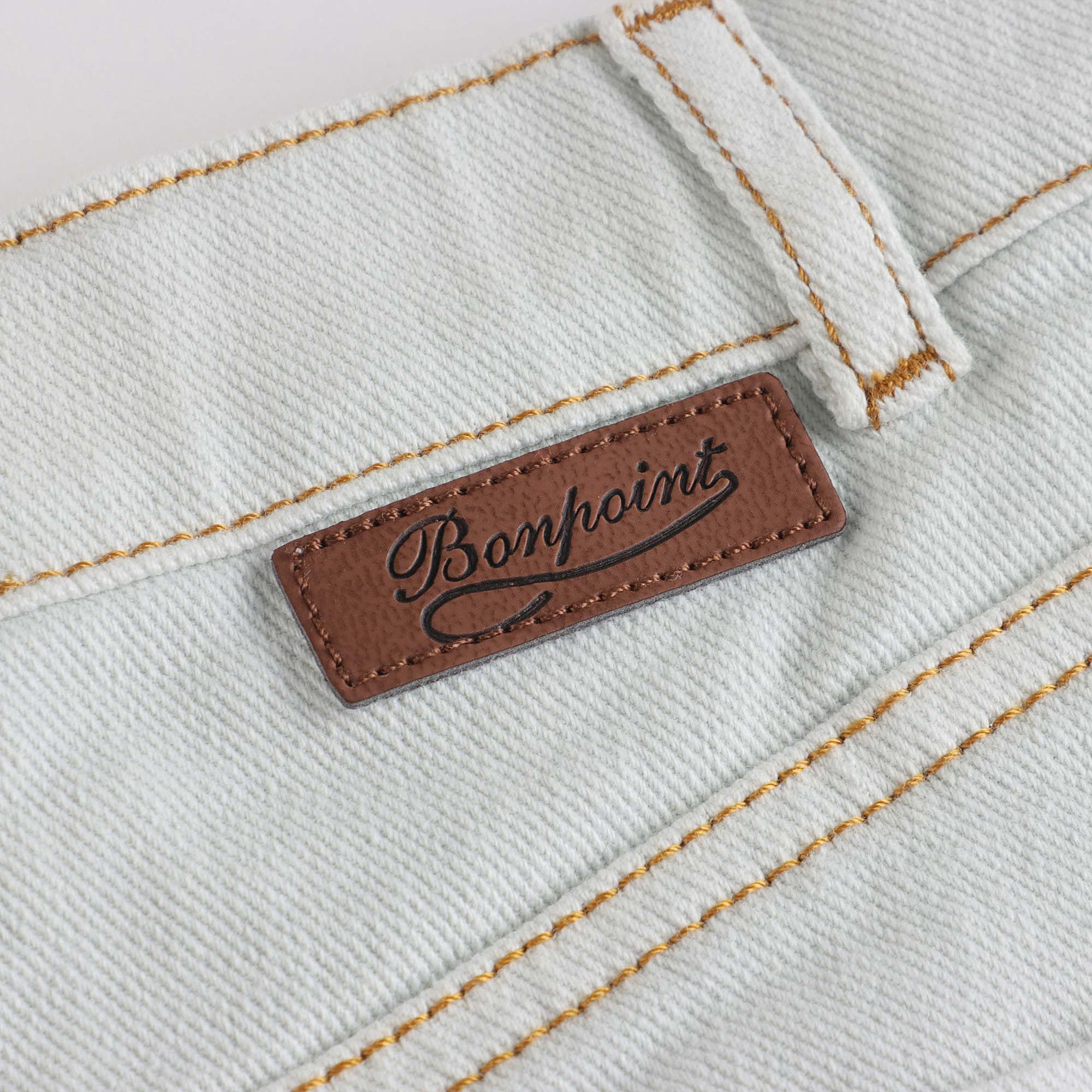 Girls Light Blue Denim Skirt