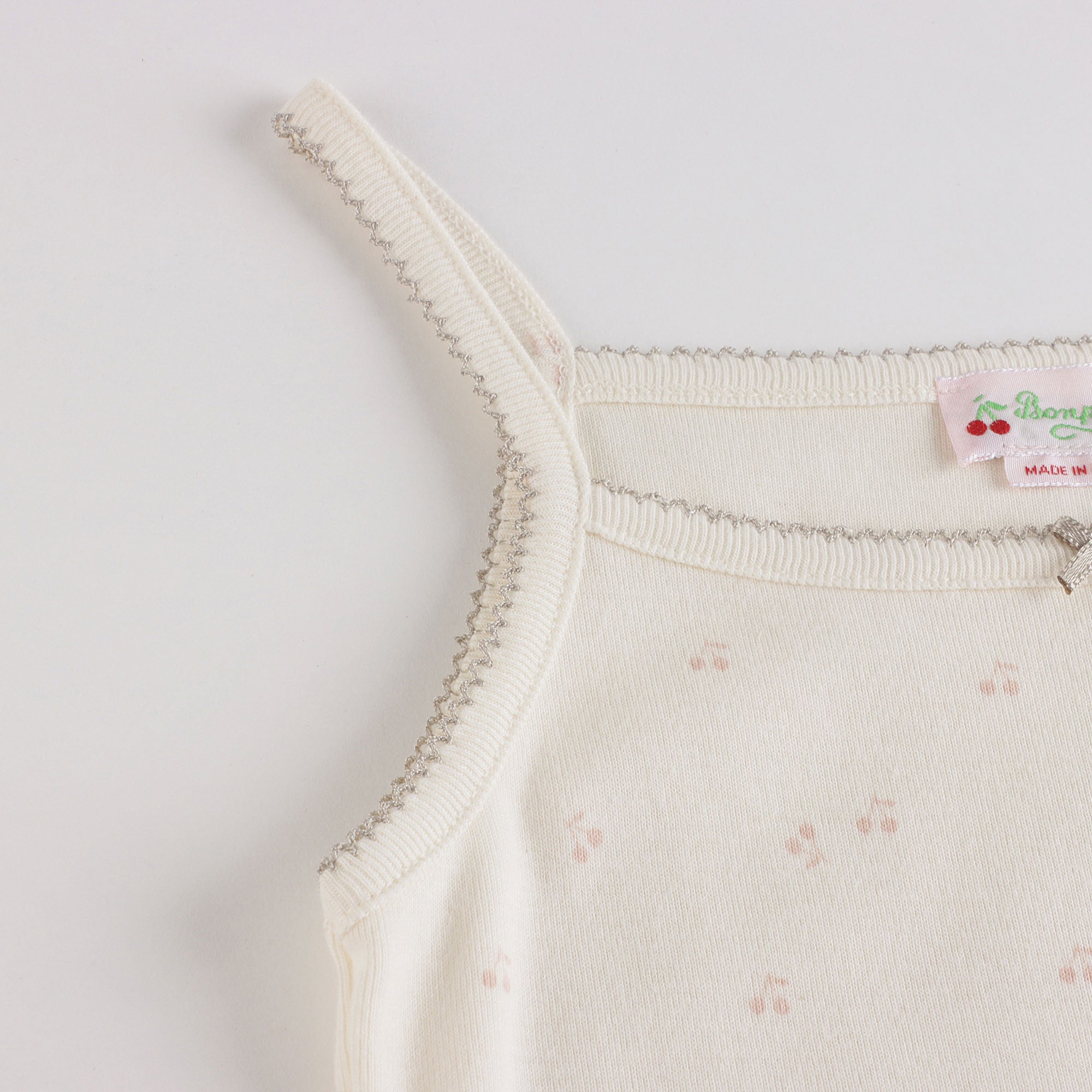 Girls Tricolor Cotton Vest Set(3 Pack)