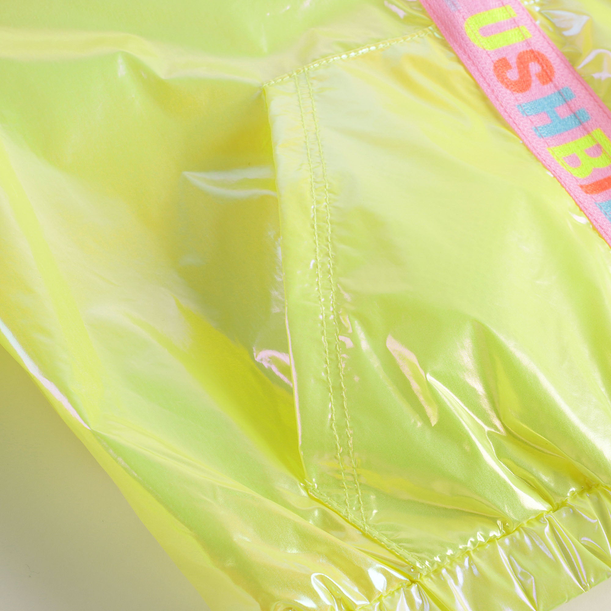 Girls Yellow Zip-Up Jacket