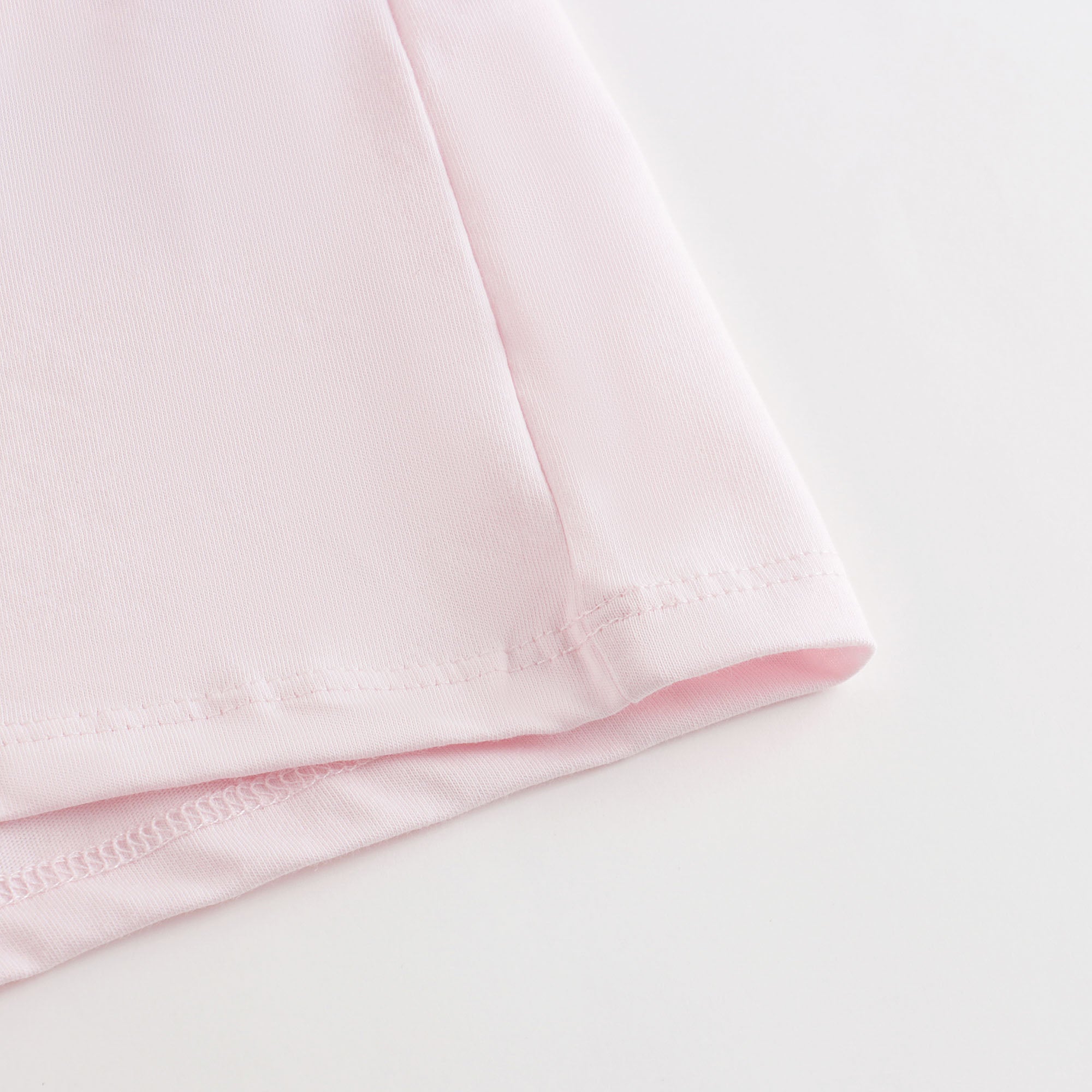 Girls Pink Logo Cotton T-Shirt