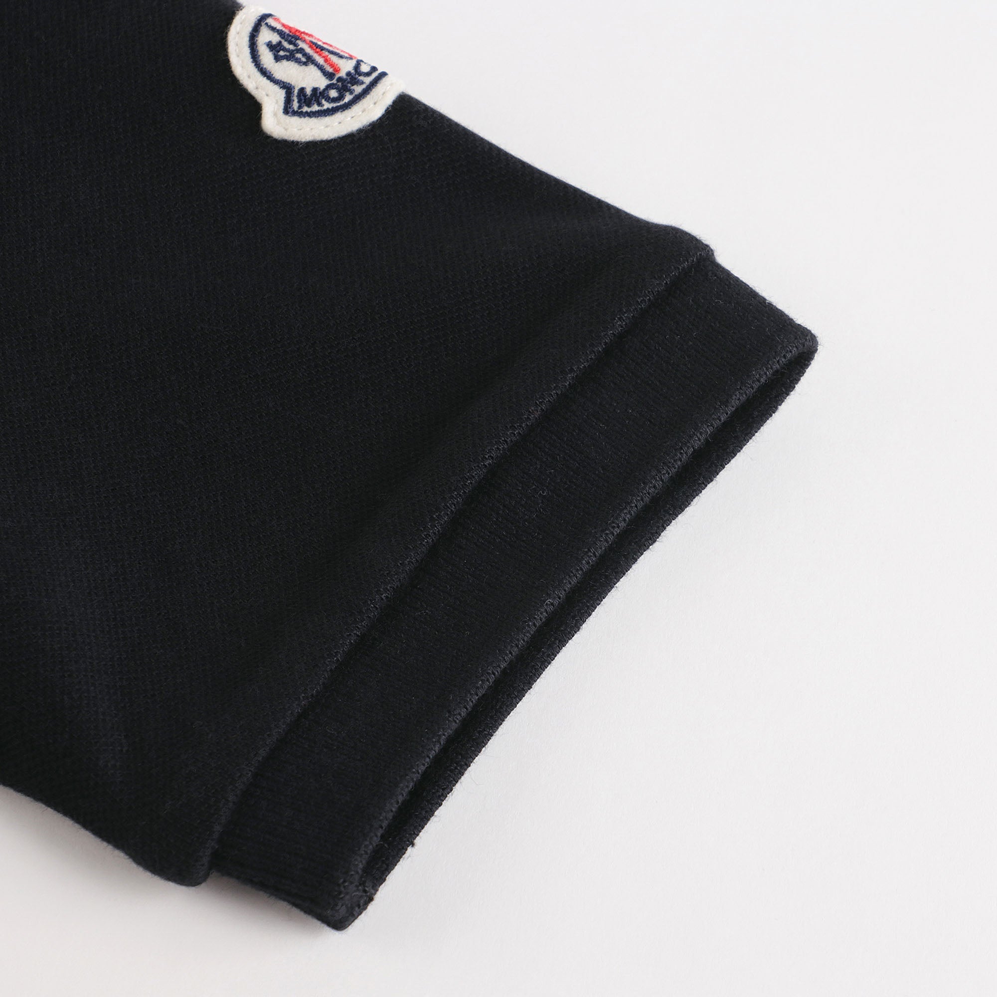 Boys Black Cotton Polo Shirt