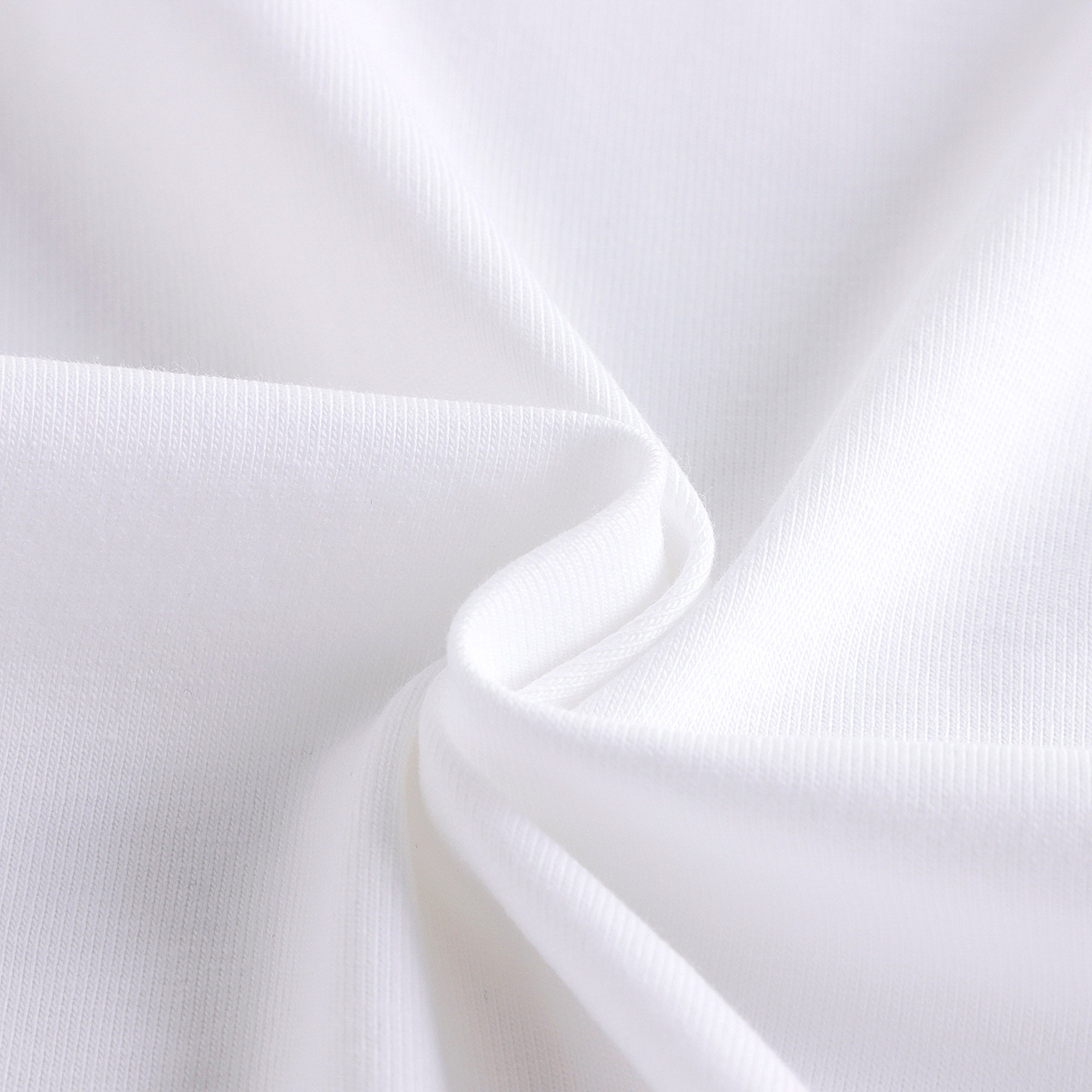 Boys & Girls White Logo Cotton T-Shirt