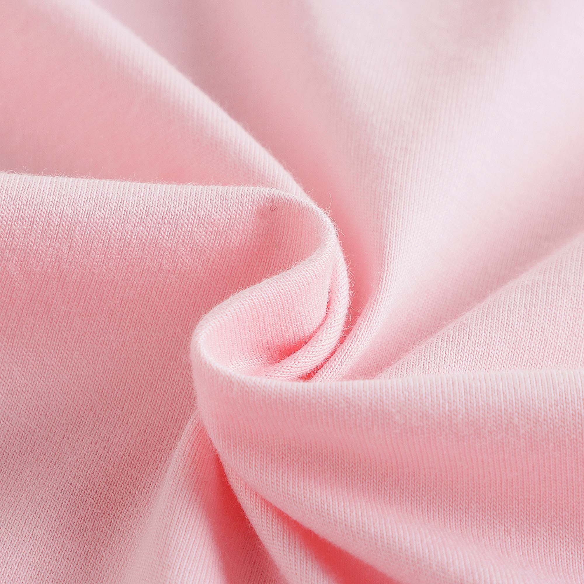 Girls Pink Bear Printed Cotton Dress