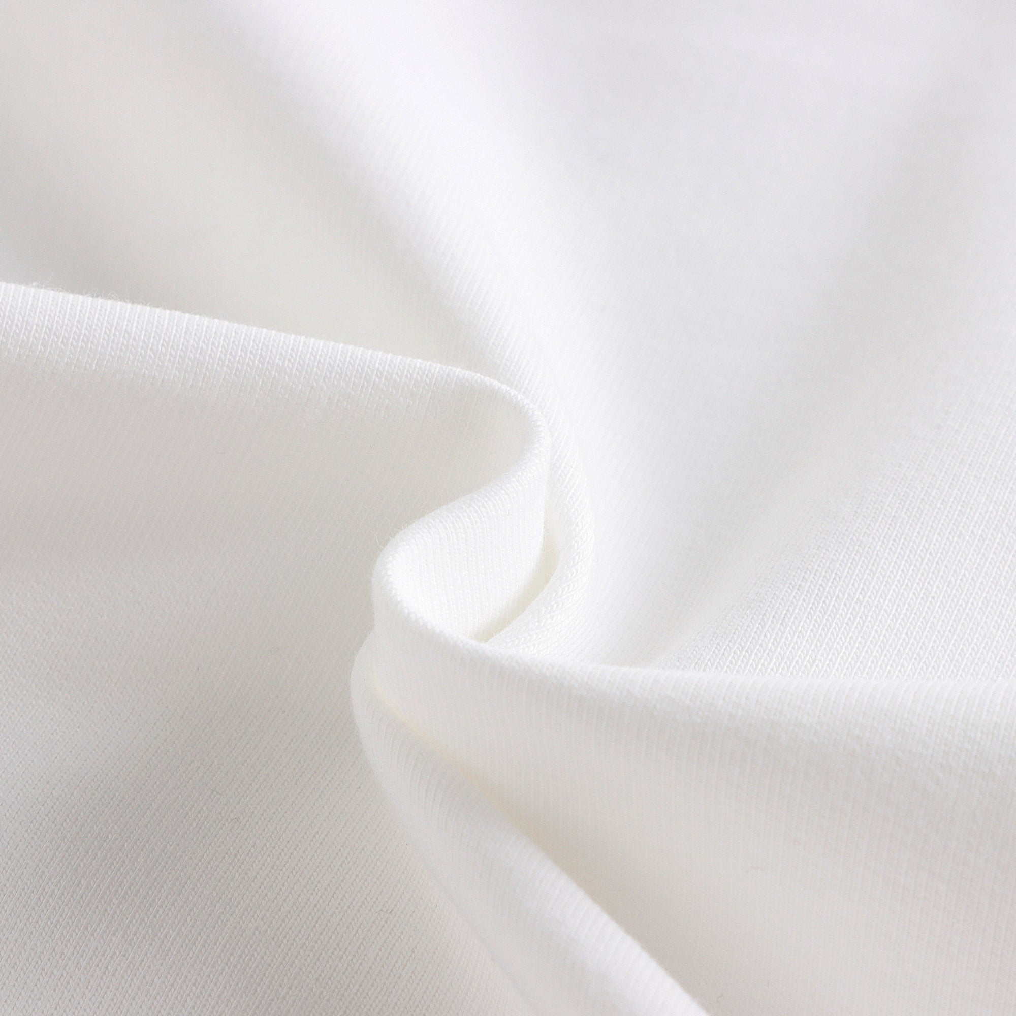 Girls White Bear Printed Cotton Sweatshirt