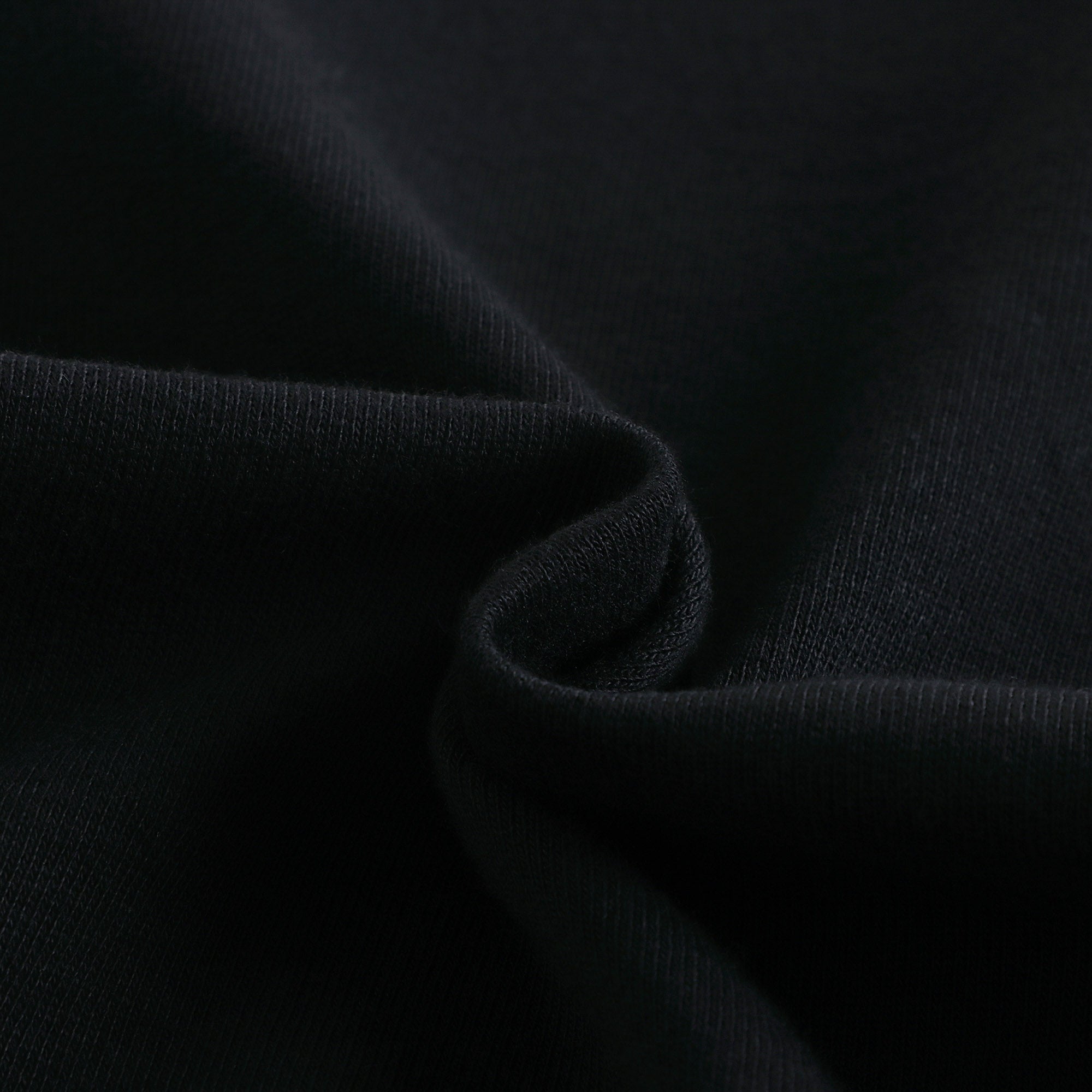 Boys & Girls Black Logo Cotton Sweatshirt