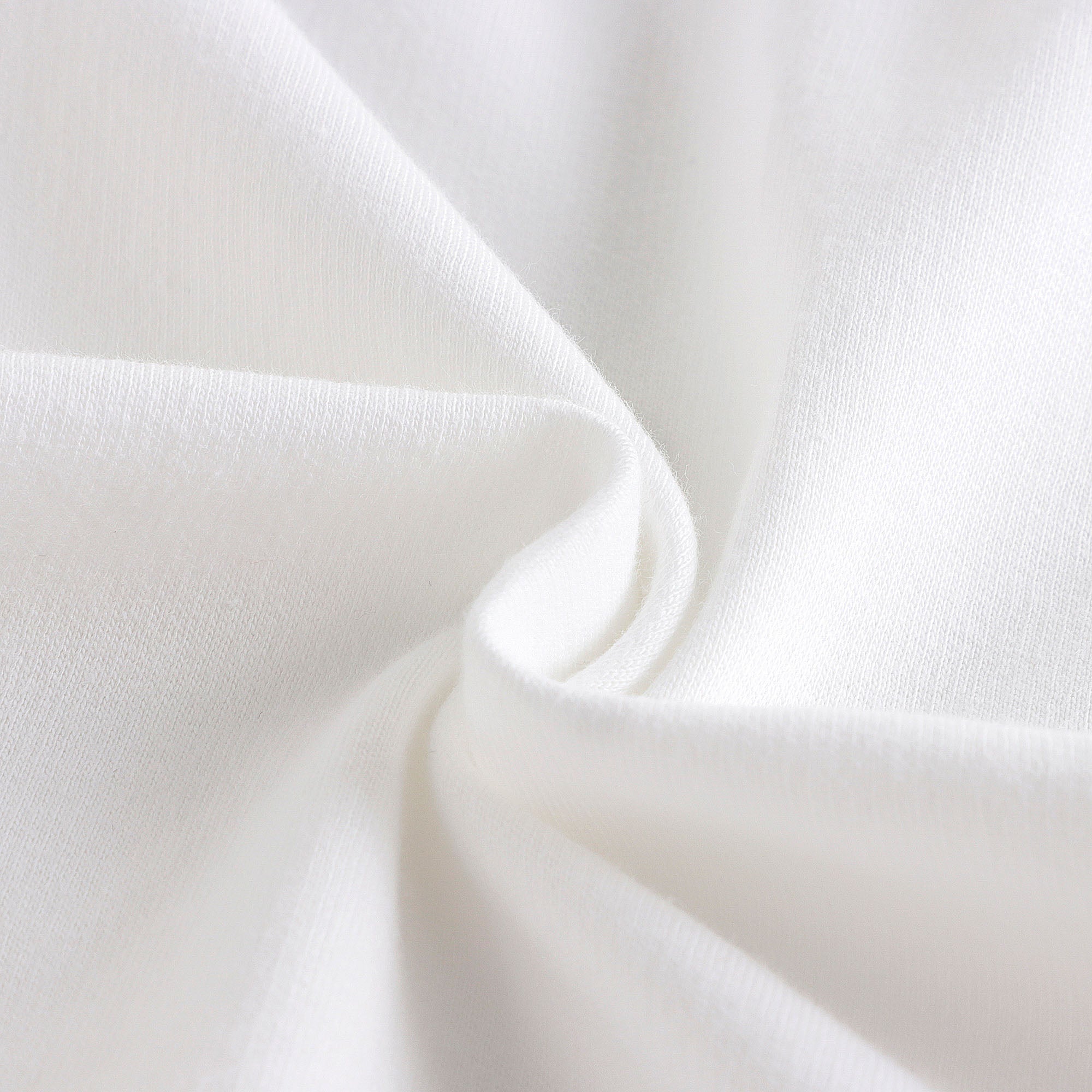 Boys & Girls White Bear Patch Cotton Sweatshirt