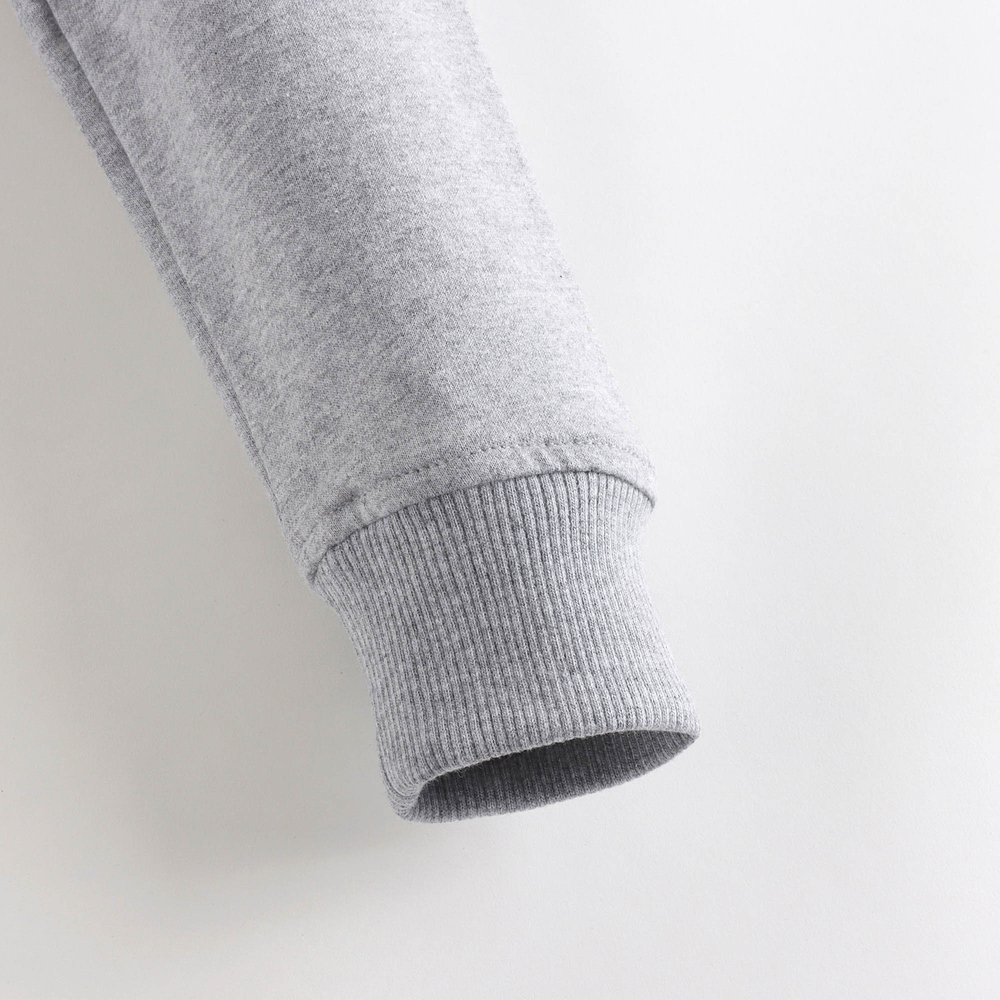 Boys & Girls Grey Bear Patch Cotton Sweatshirt