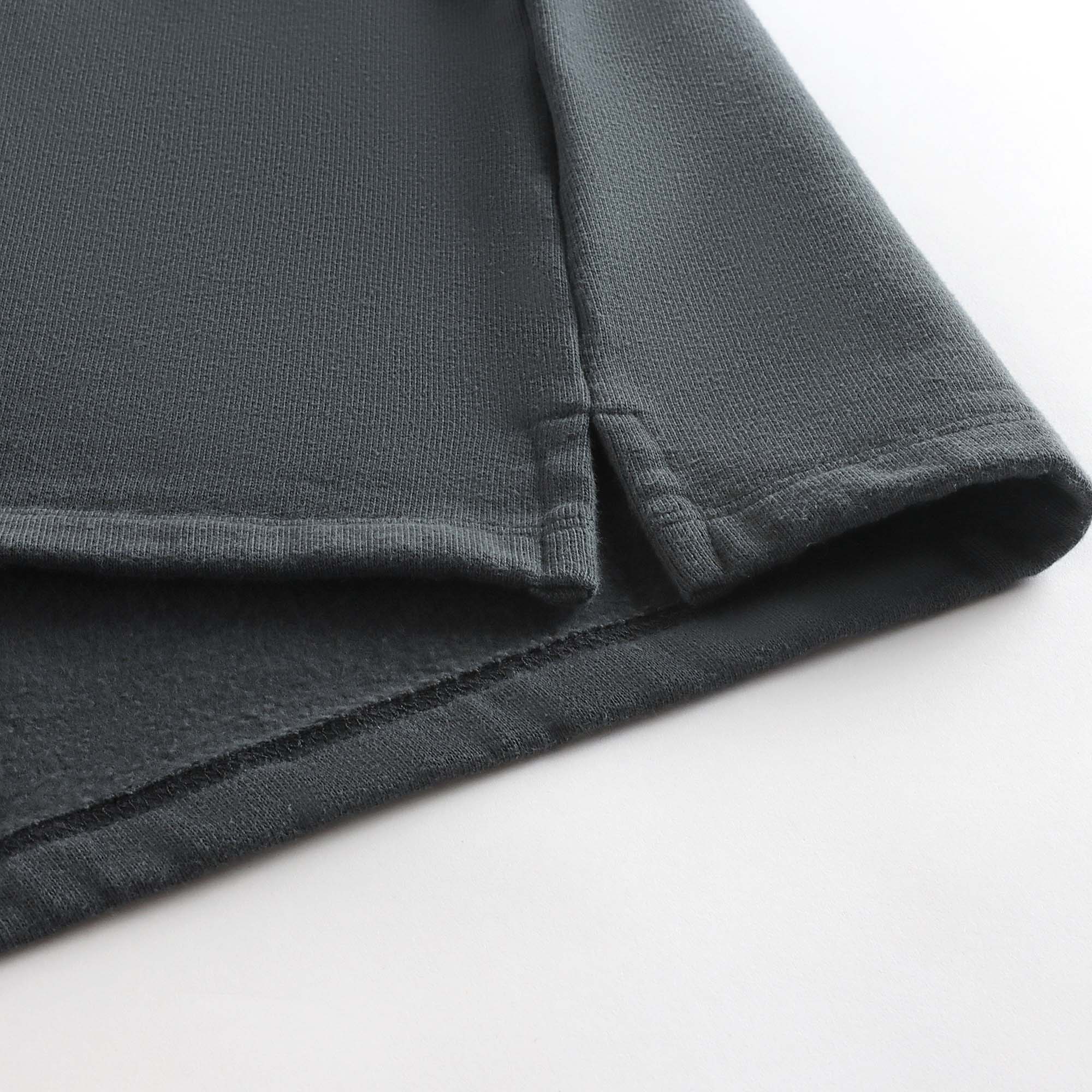 Women Dark Gray Embroidered Logo Cotton Sweatshirt