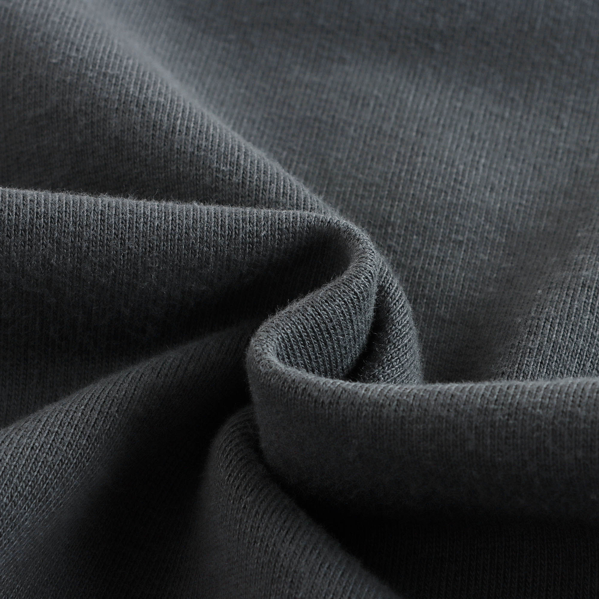 Women Dark Gray Embroidered Logo Cotton Sweatshirt