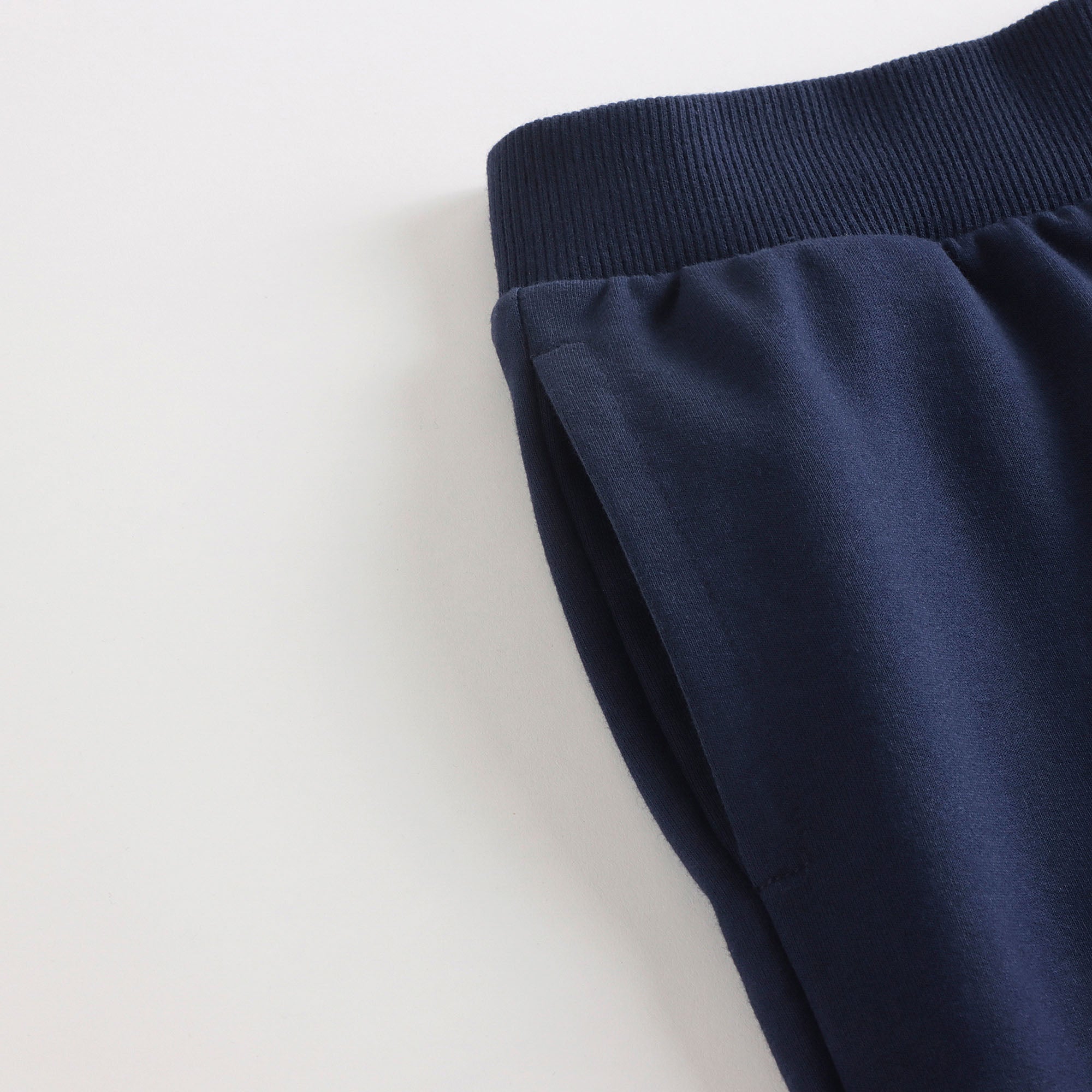 Boys & Girls Navy Bear Printed Cotton Trousers