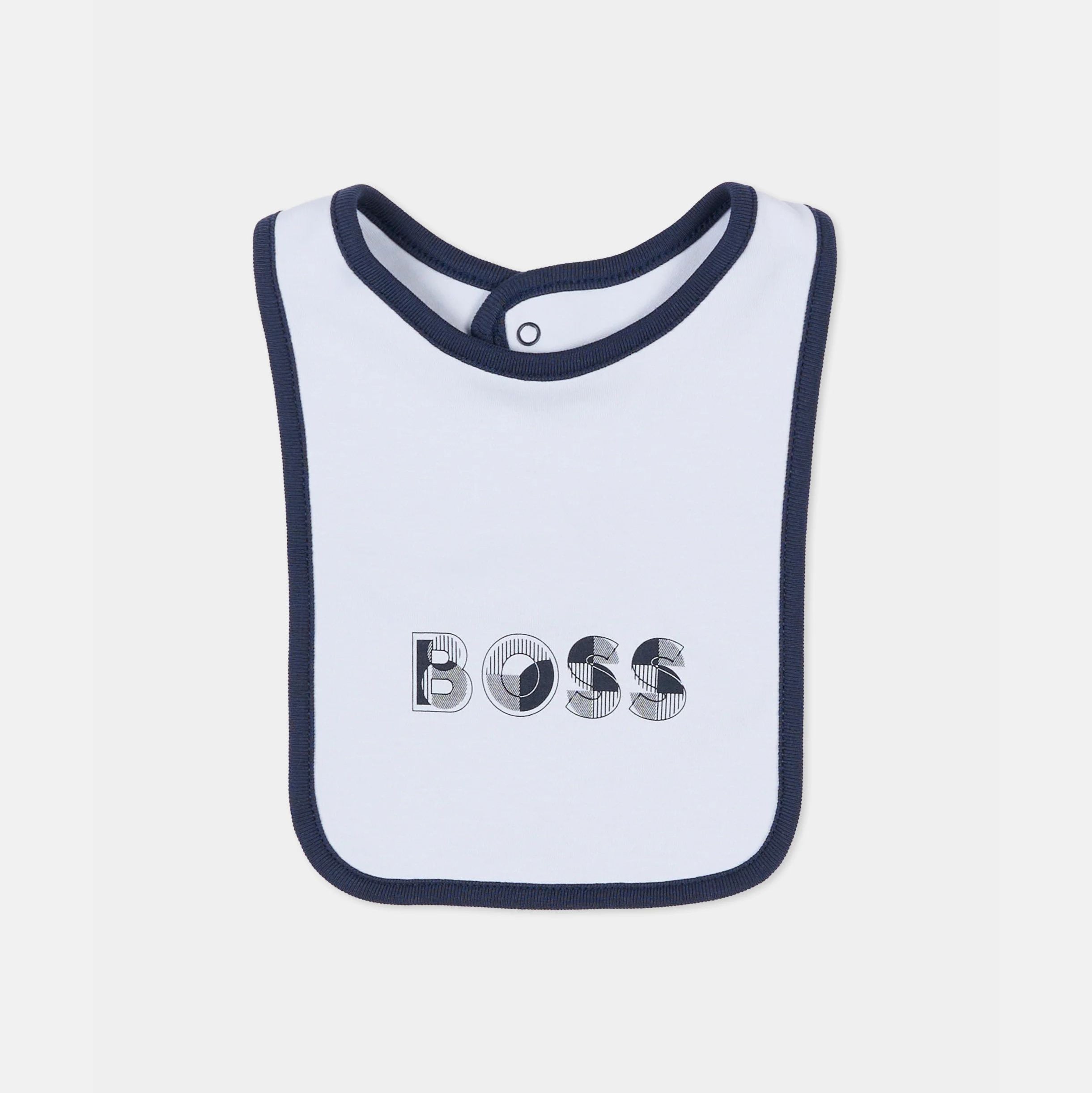 Baby Boys Light Blue Cotton Babysuit Set(3 Pack)