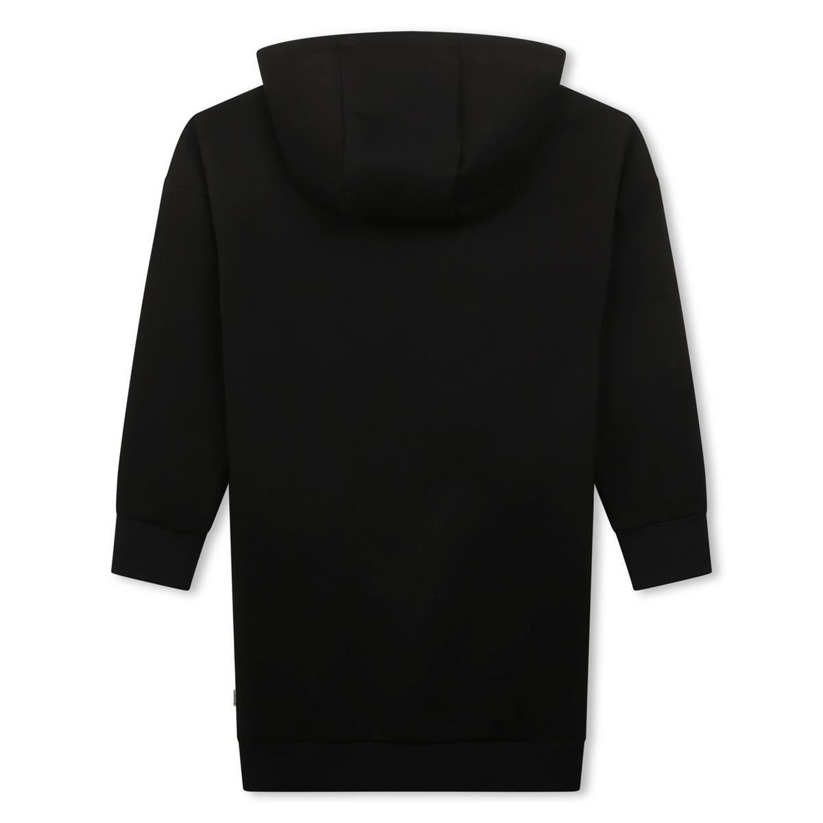 Girls Black Cotton Dress