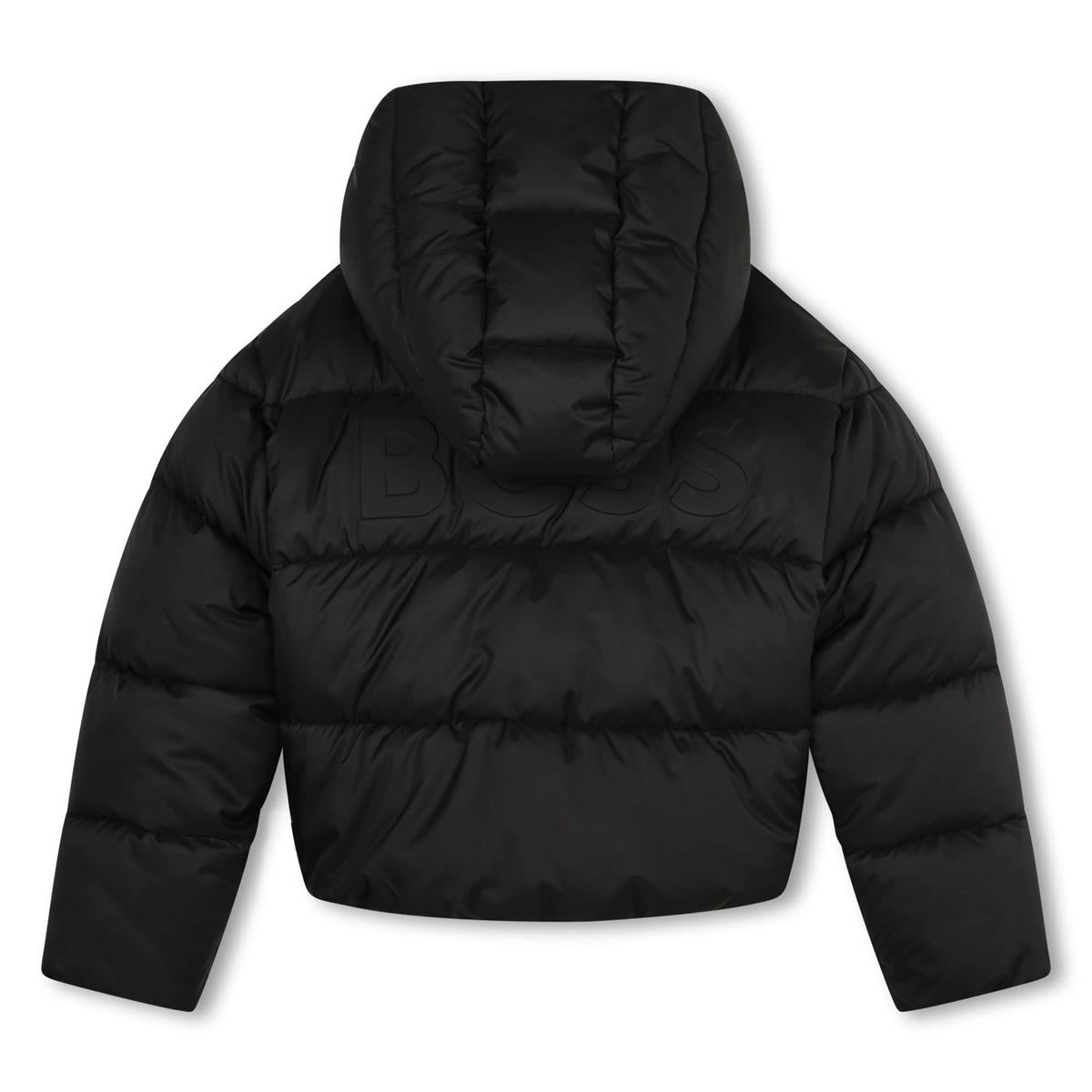 Girls Black Padded Jacket