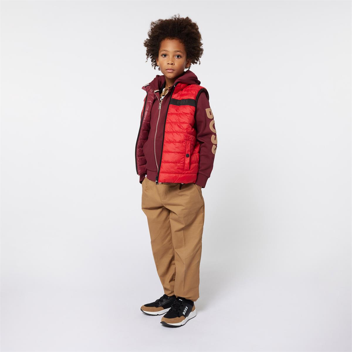 CARDIGAN A CAPUCHE