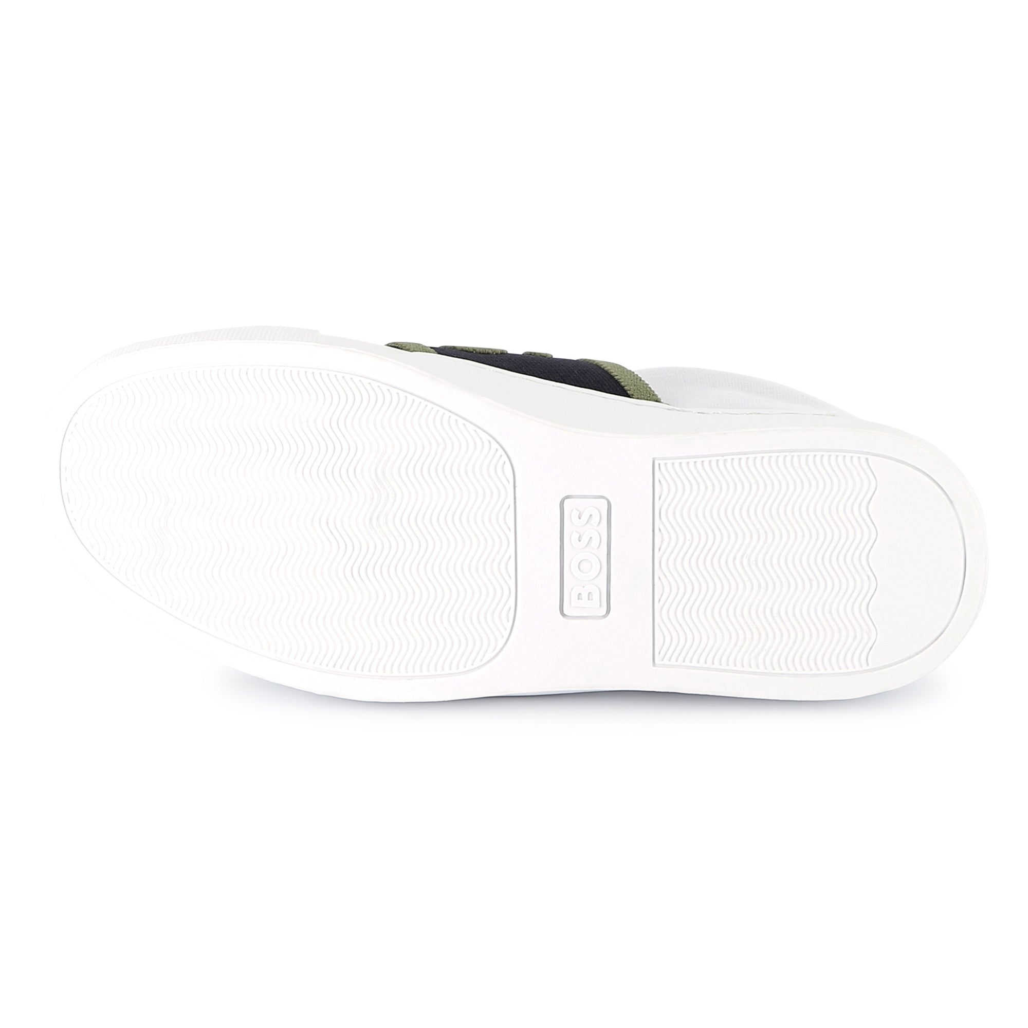 Boys White Logo Shoes