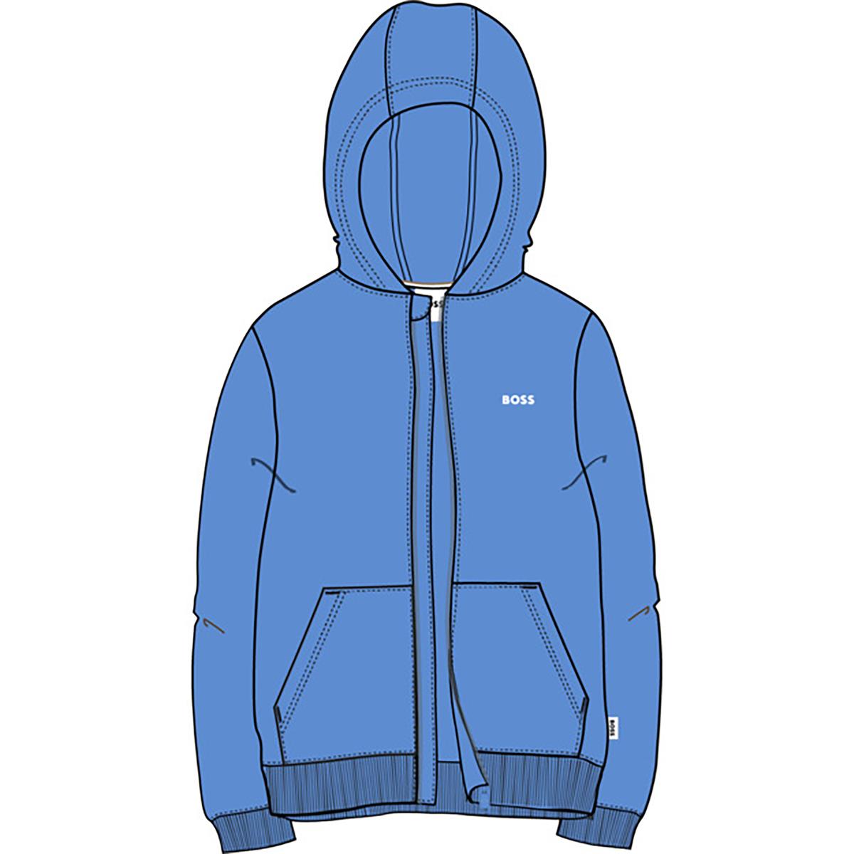 CARDIGAN A CAPUCHE