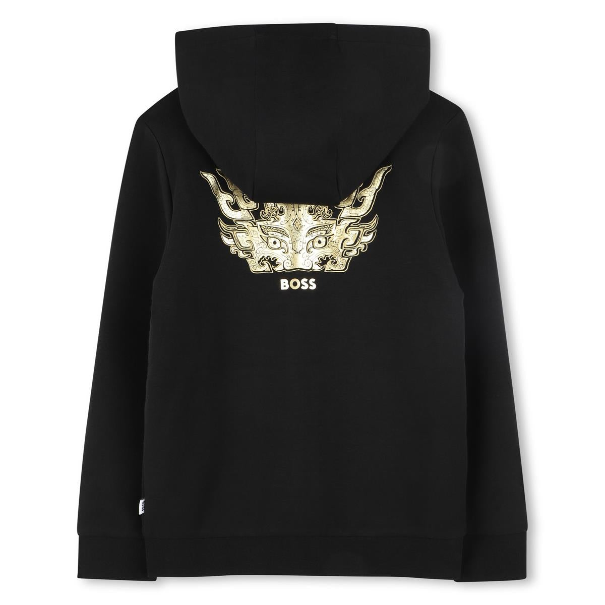 CARDIGAN A CAPUCHE