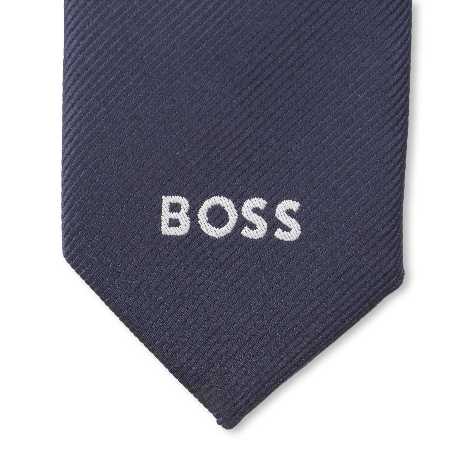 Boys Navy Simple Tie