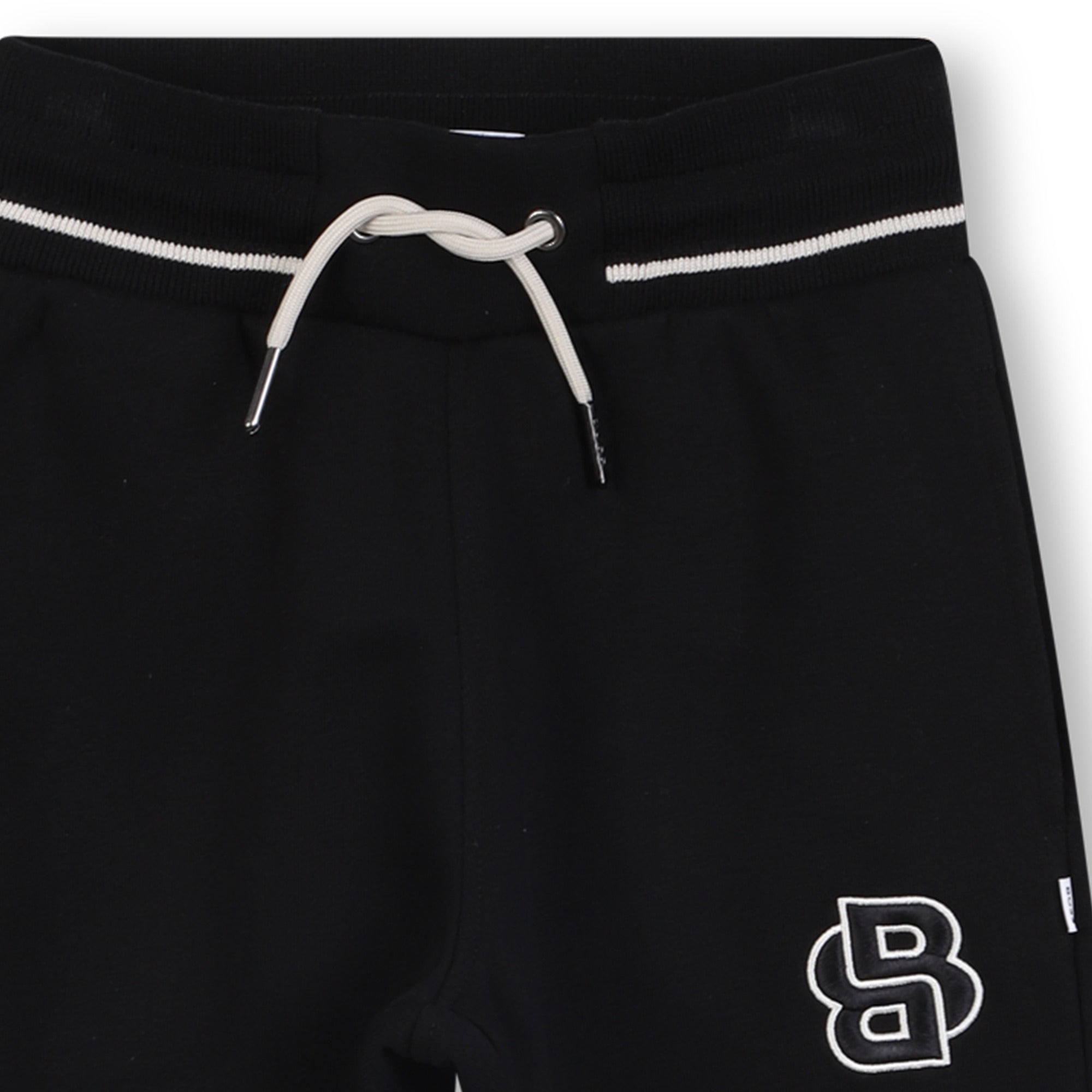 Boys Black Cotton Trousers