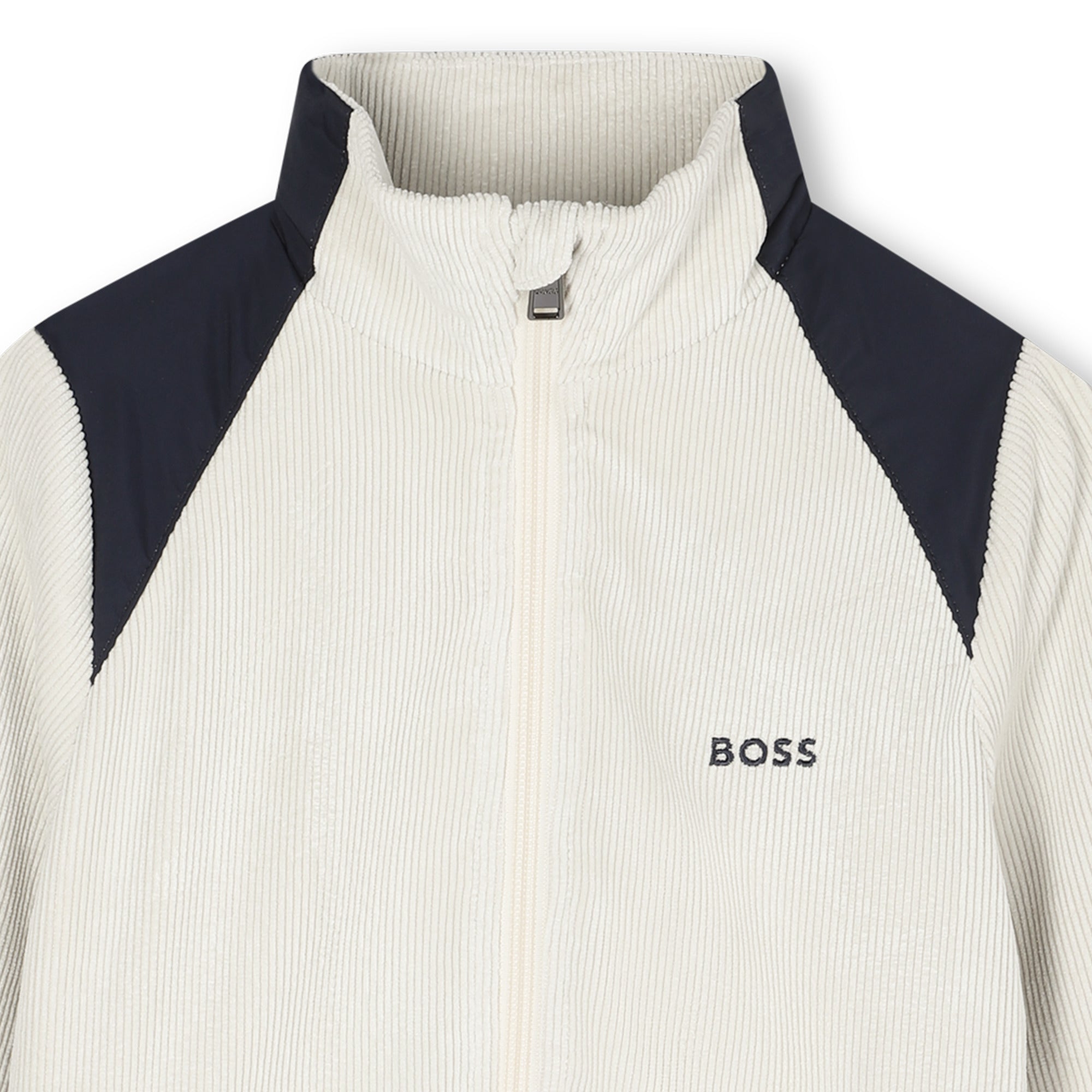 Boys Vanille Zip-Up Top
