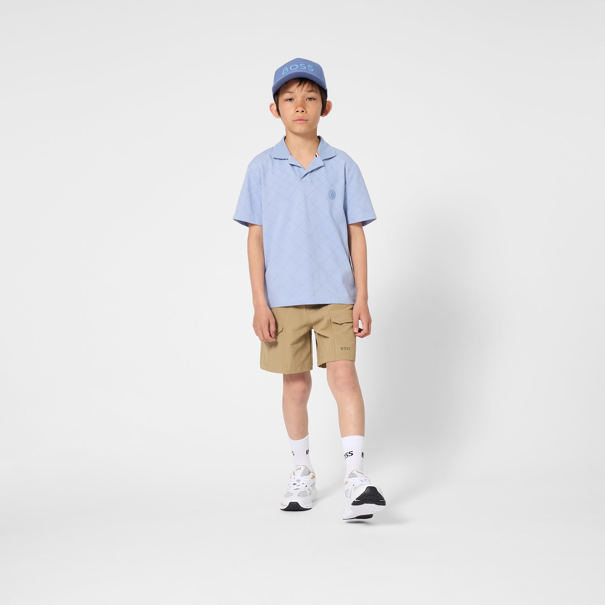 Boys Beige Shorts