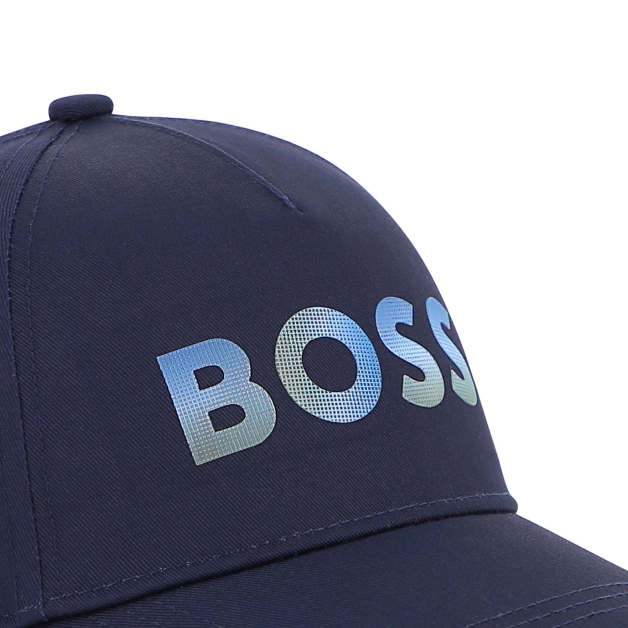 Boys Dark Blue Logo Baseball Cap
