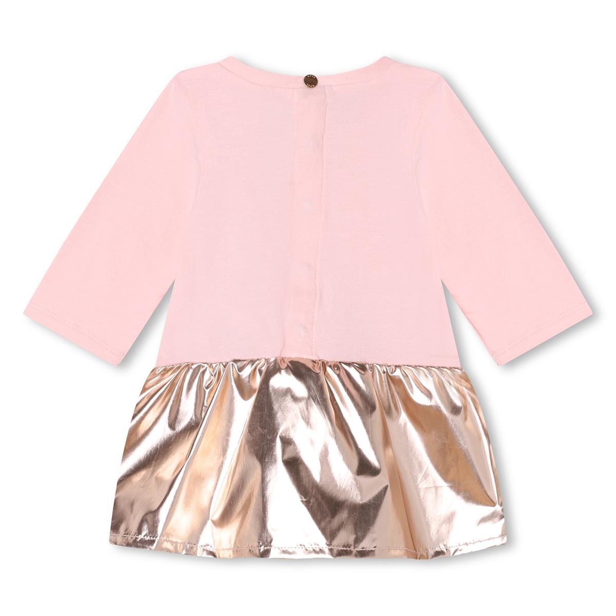 Baby Girls Pink Cotton Dress
