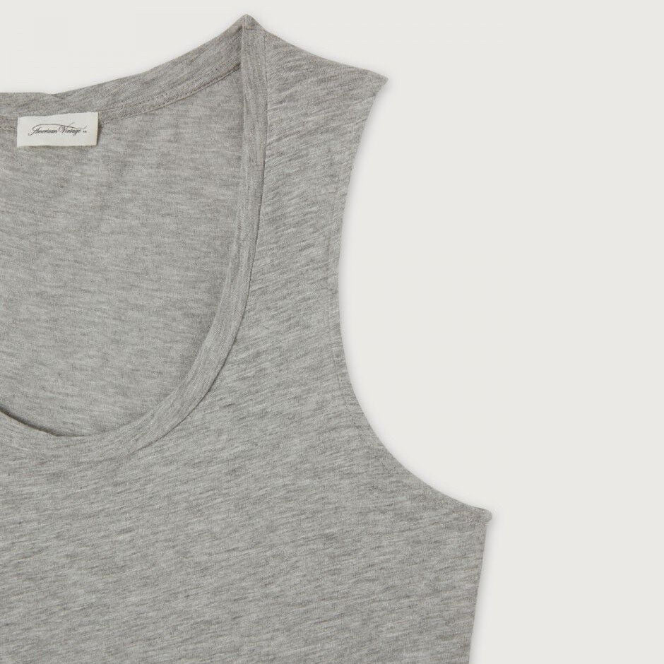 Women Grey Cotton Vest