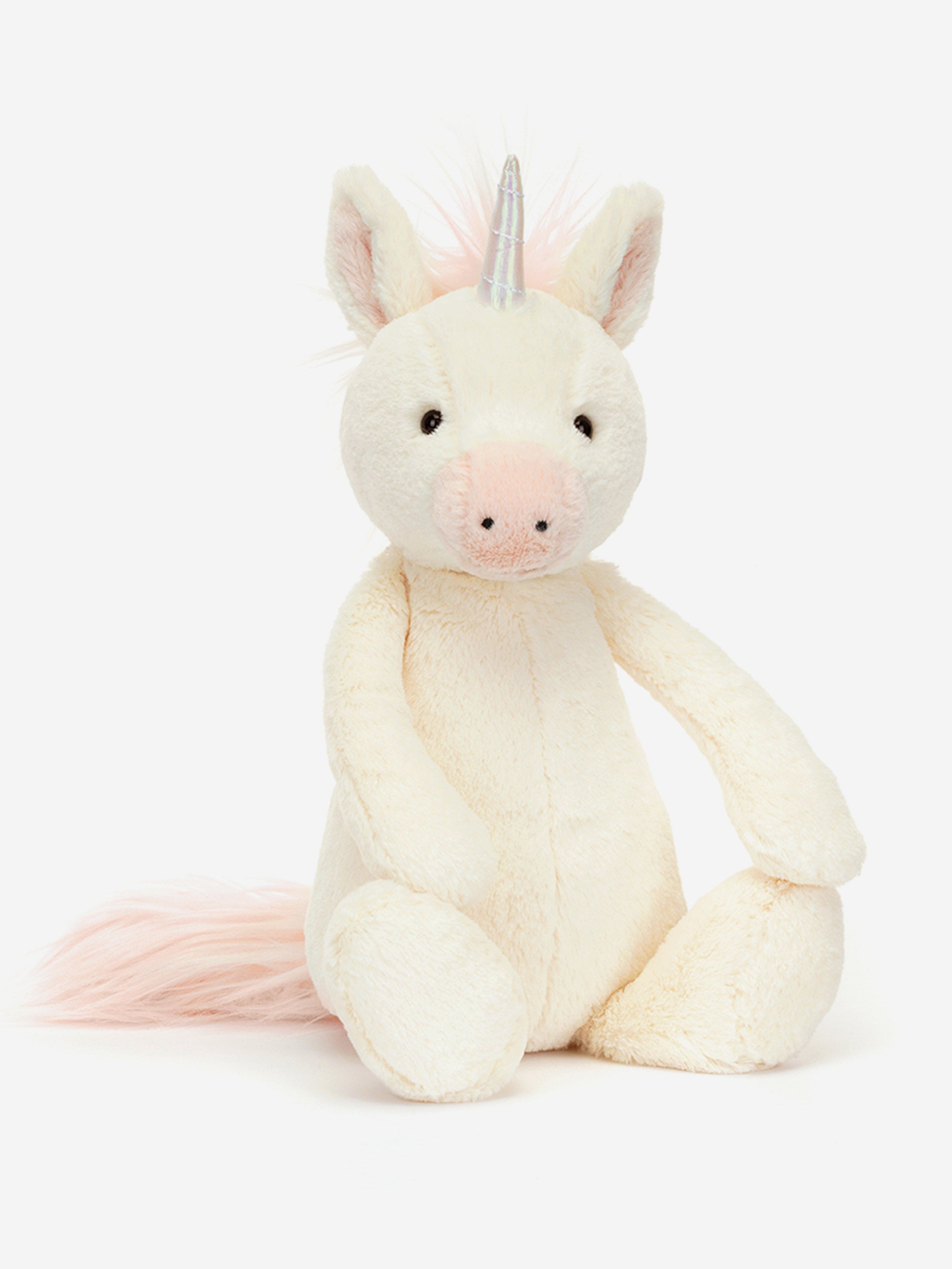 Bashful Unicorn Original Soft Toy in White (31 CM)