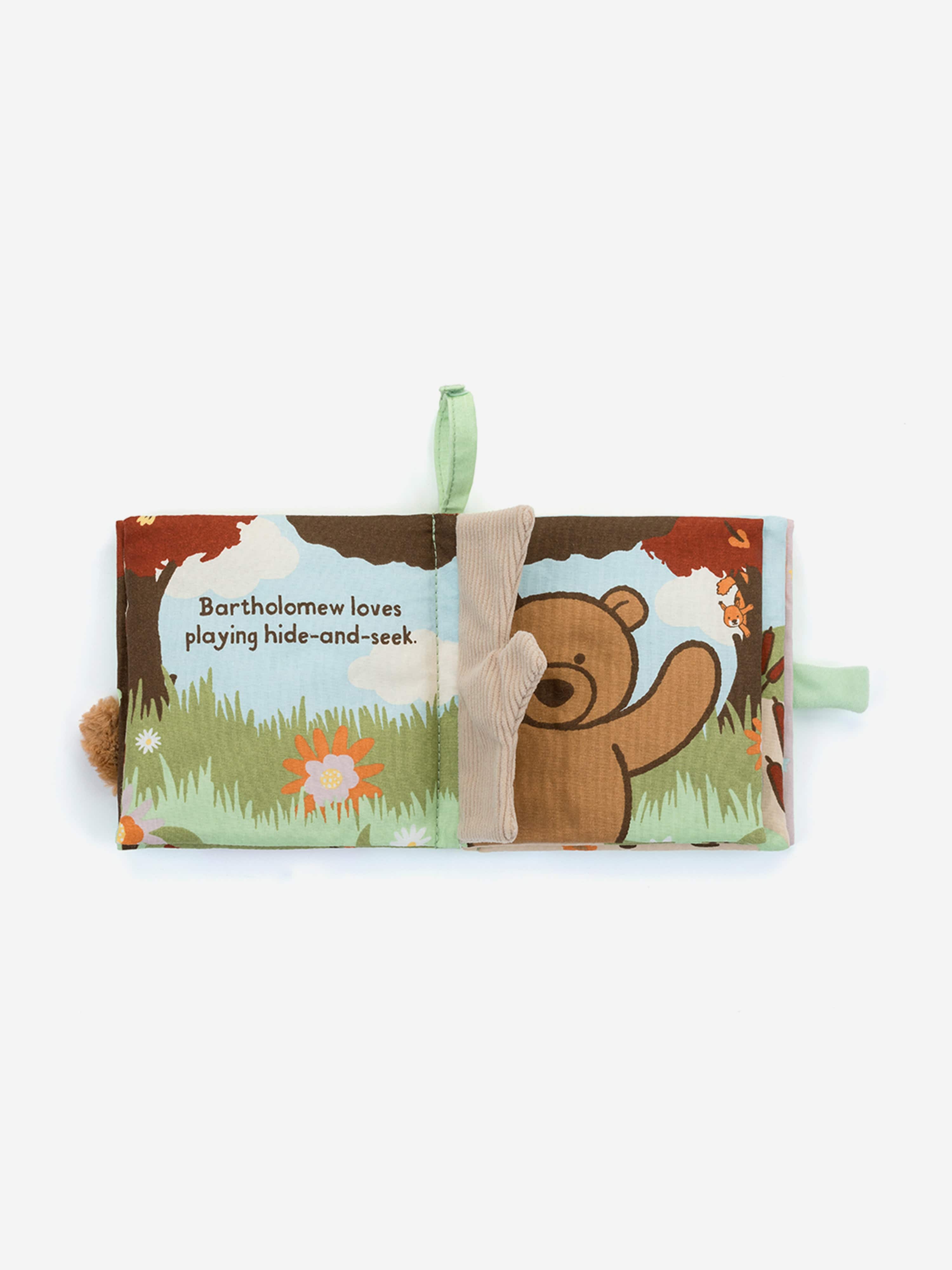 Bartholomew Bear Loves You Book in Green
