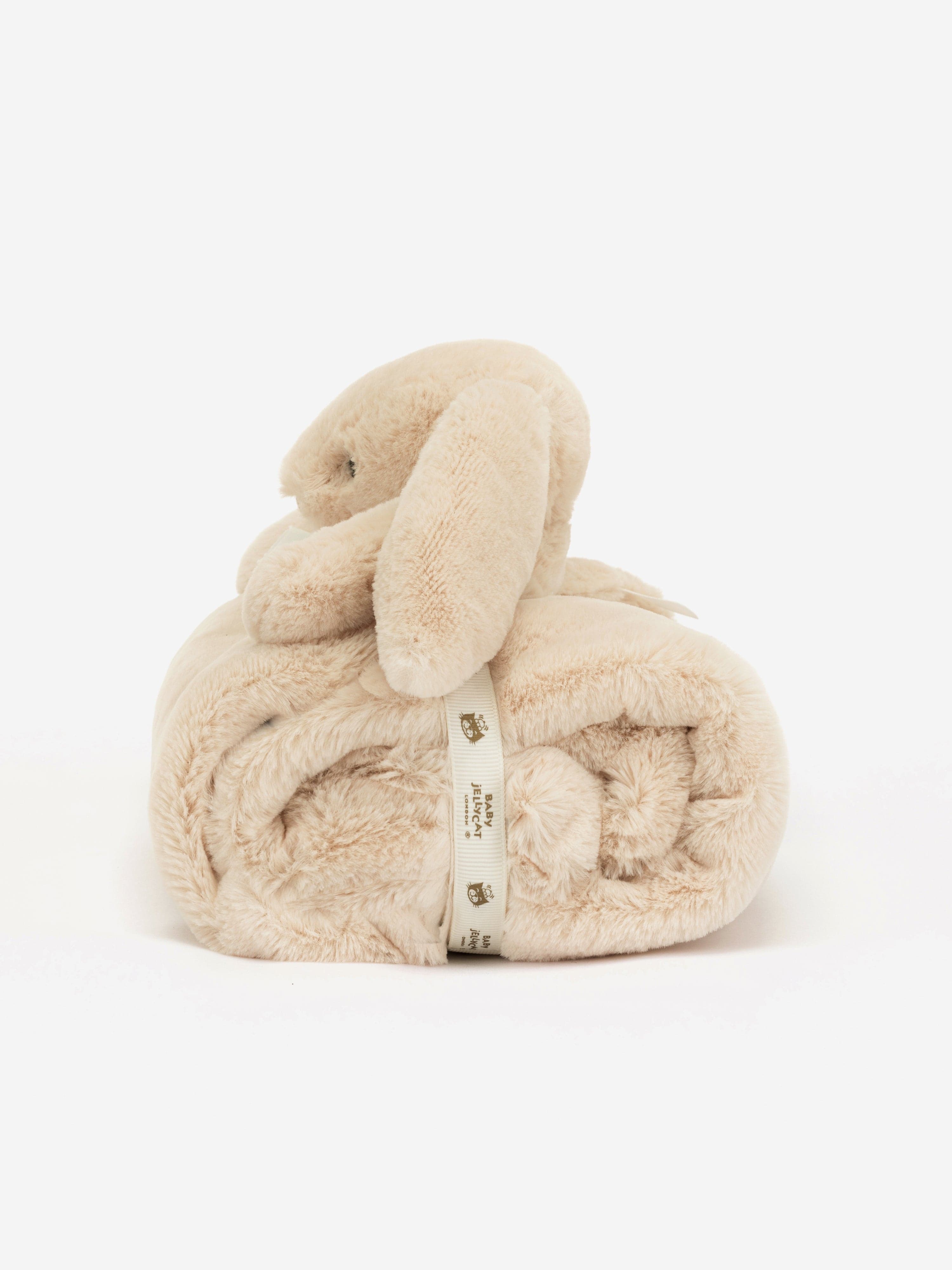 Bashful Luxe Willow Bunny Blanket in Ivory (70 CM)