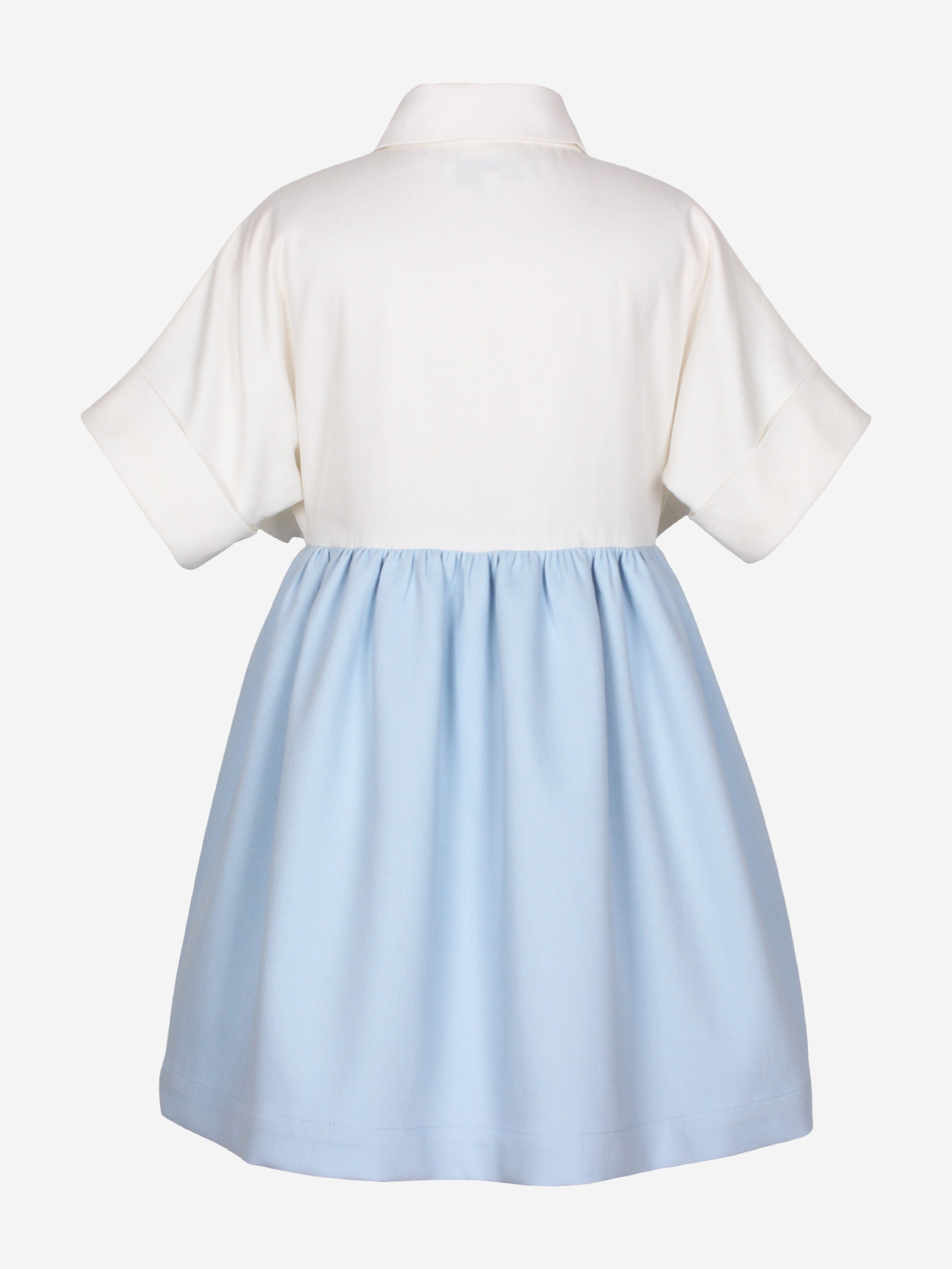 Girls Once Upon A Blue Moon Dress in Blue