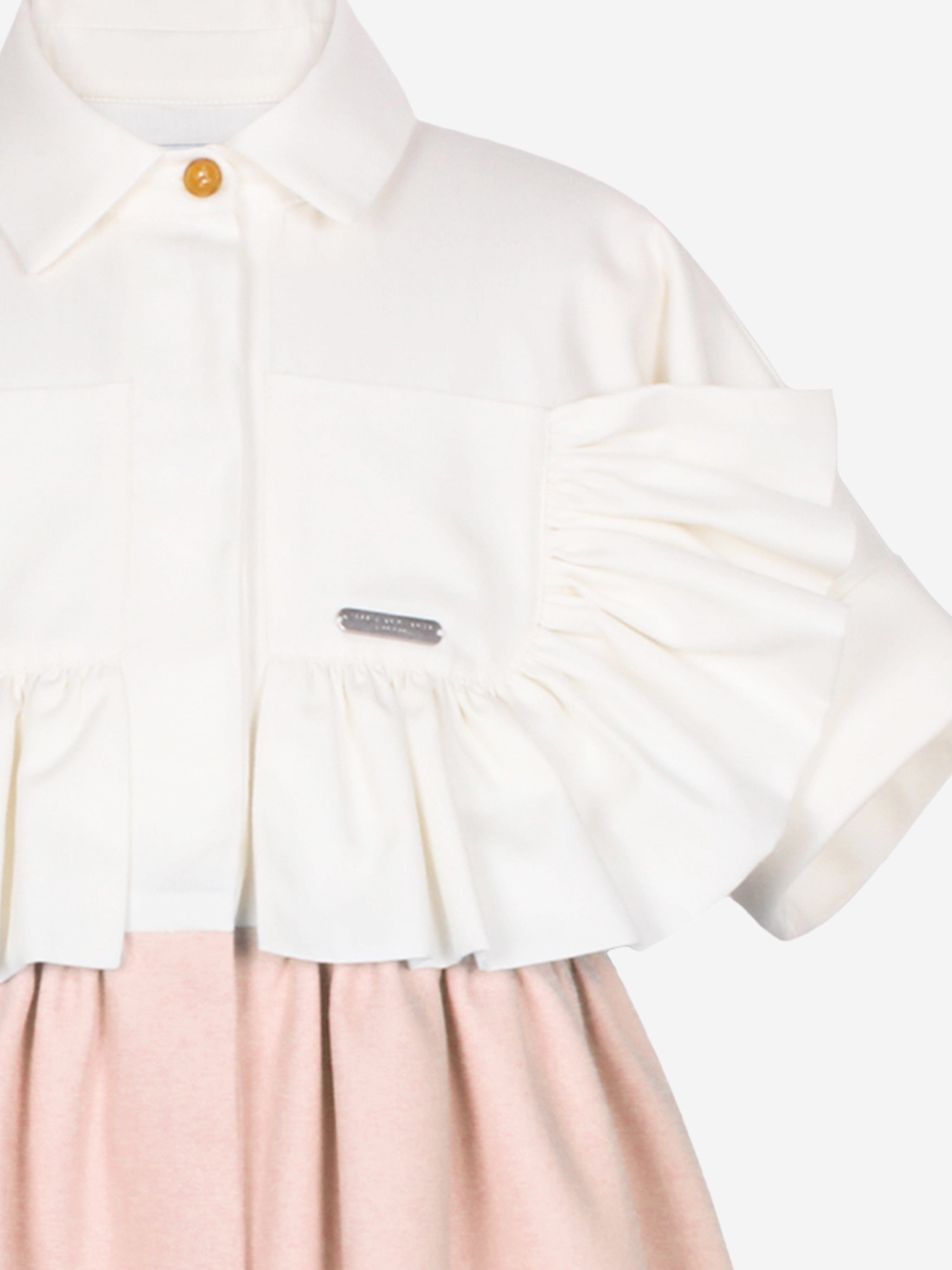 Girls Once Upon A Blue Moon Dress in Pink