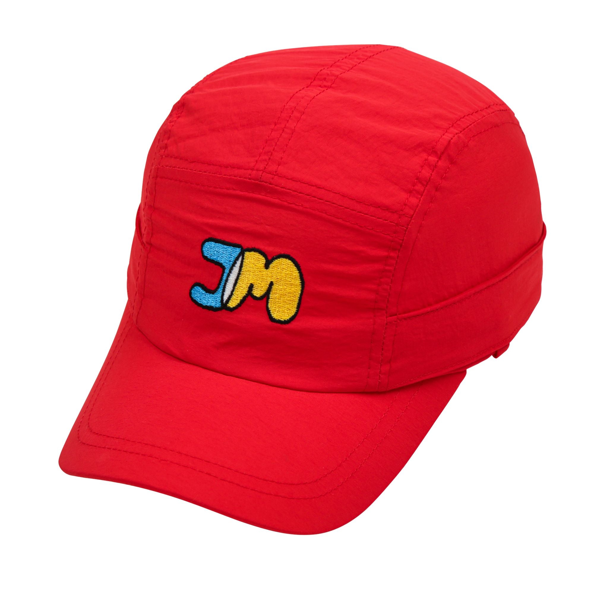 Boys & Girls Red Embroidery Sun Shield Cap