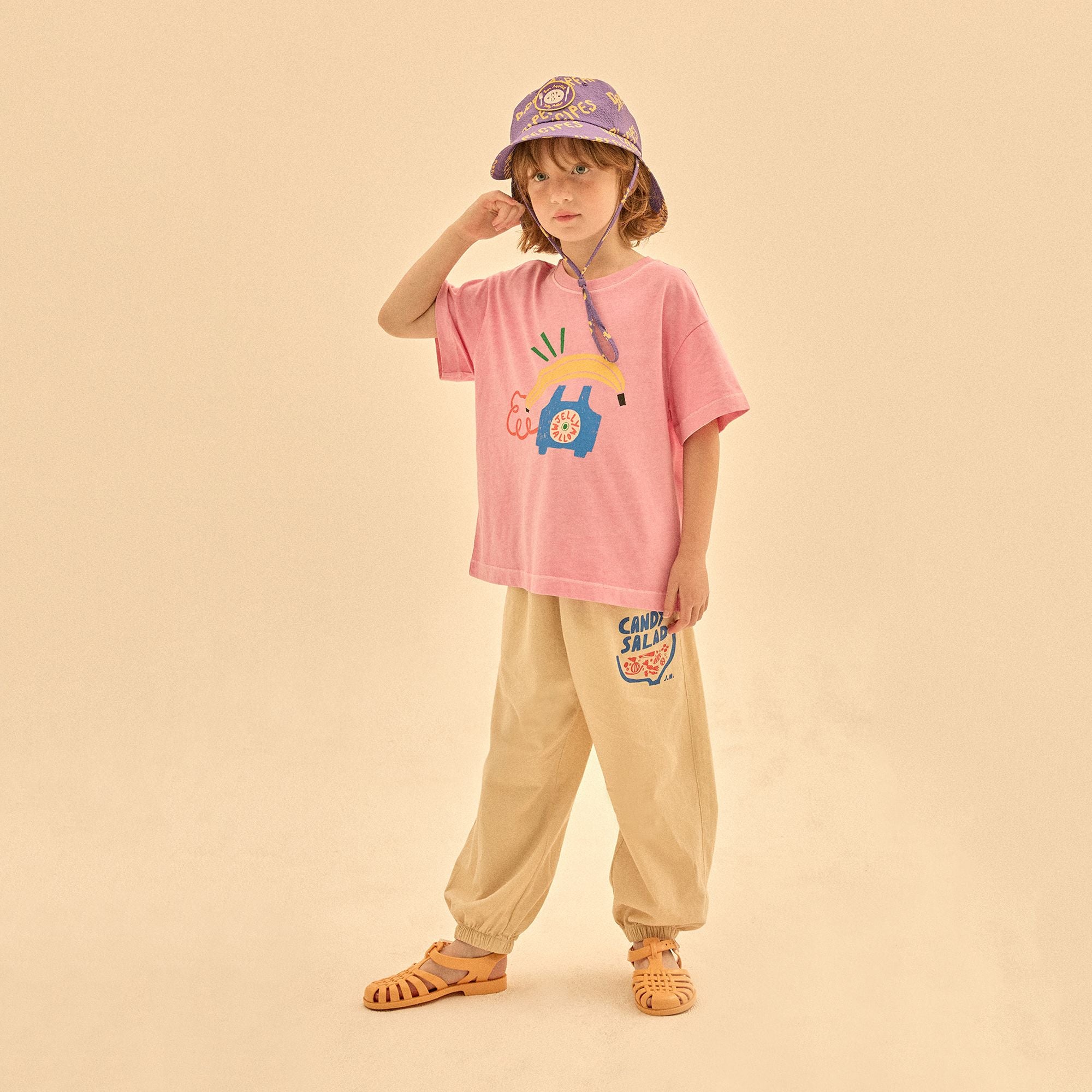 Boys & Girls Purple Logo Hat