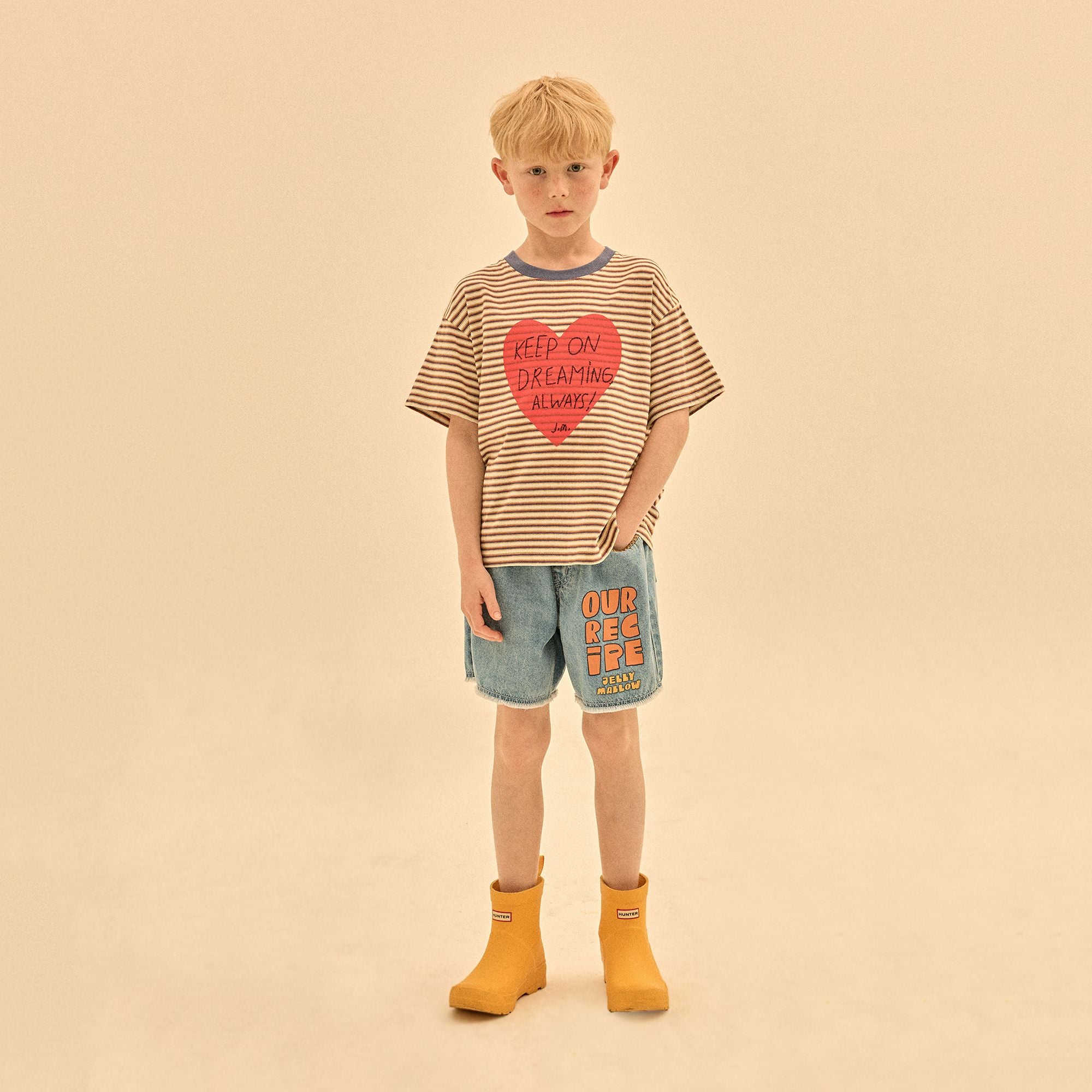 Boys & Girls Blue Denim Shorts