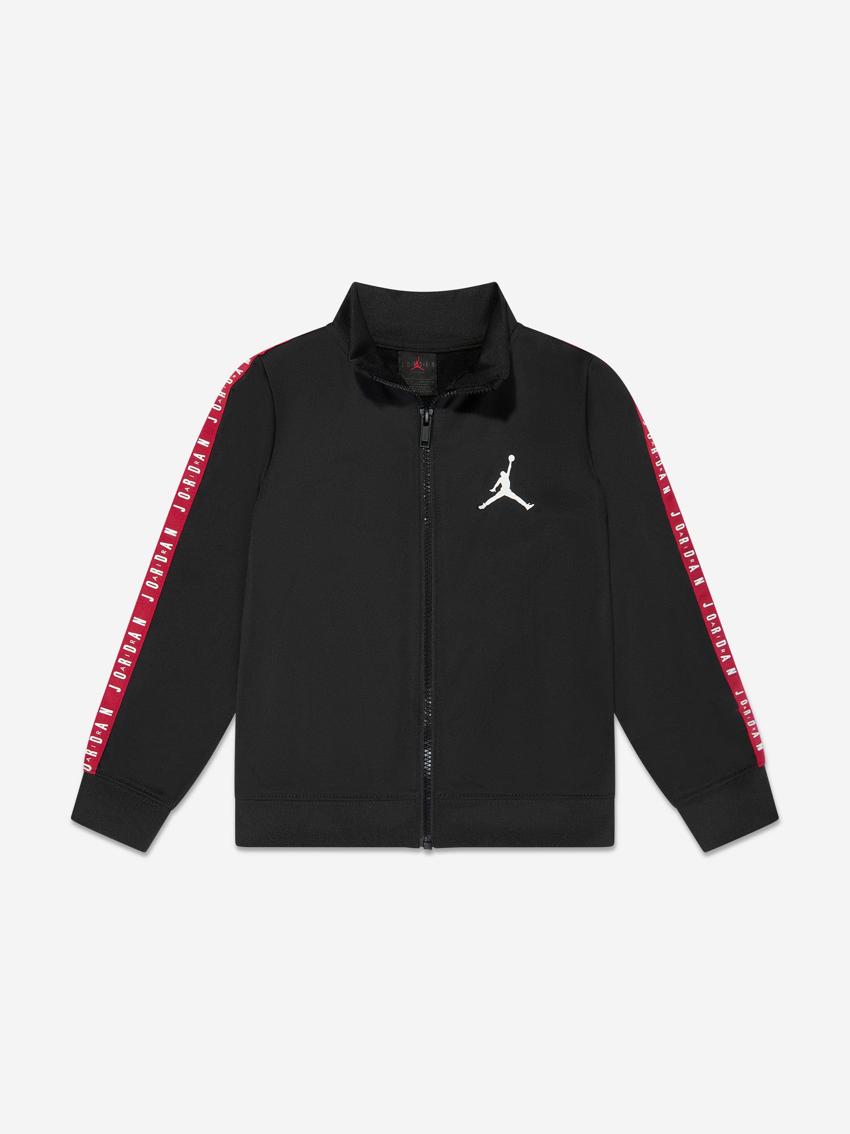 Kids Air Jordan Tricot Tracksuit in Black