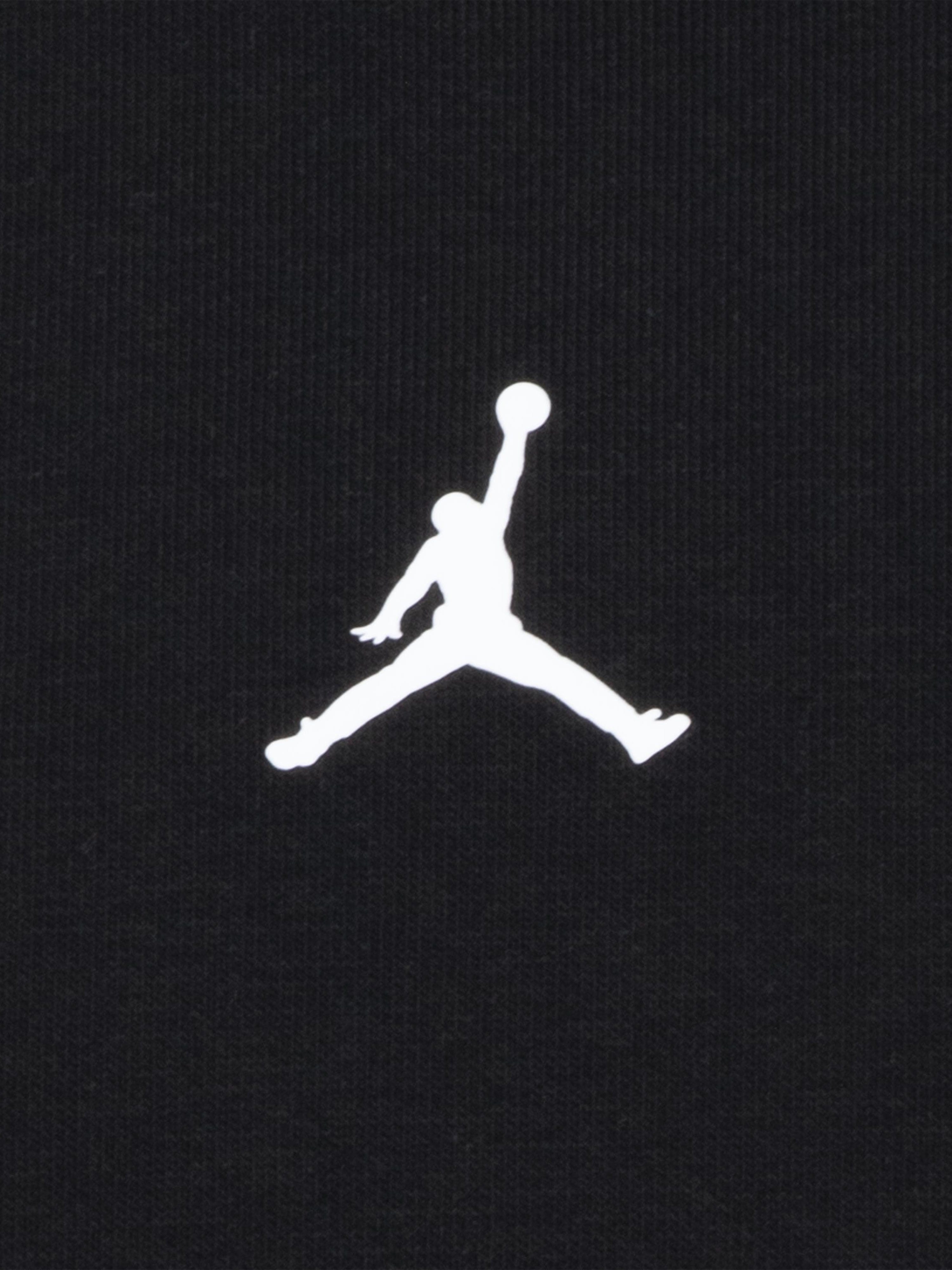 Jordan Boys MJ Sport Crossover Hoodie in Black