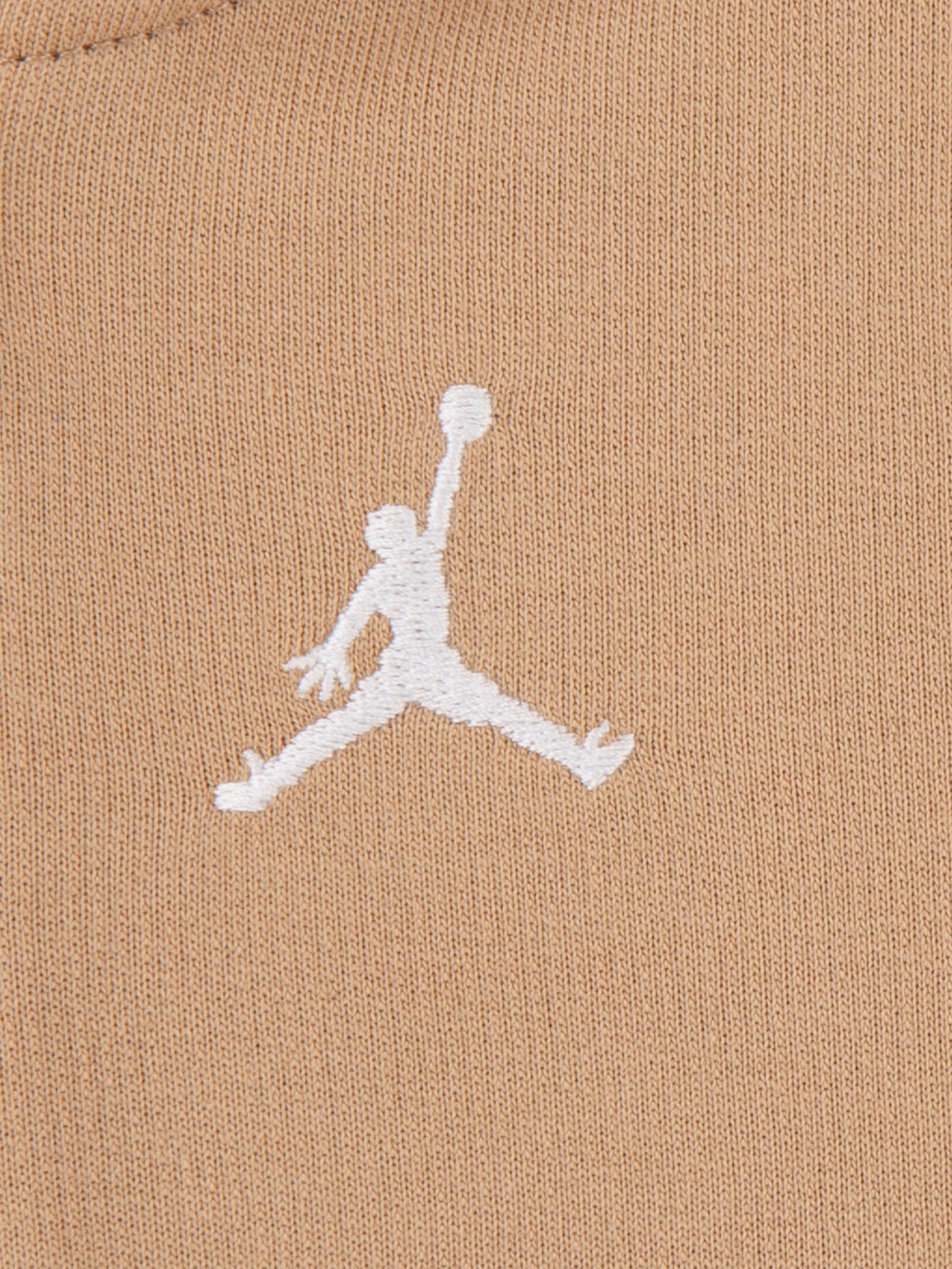 Baby Jumpman Coverall in Beige