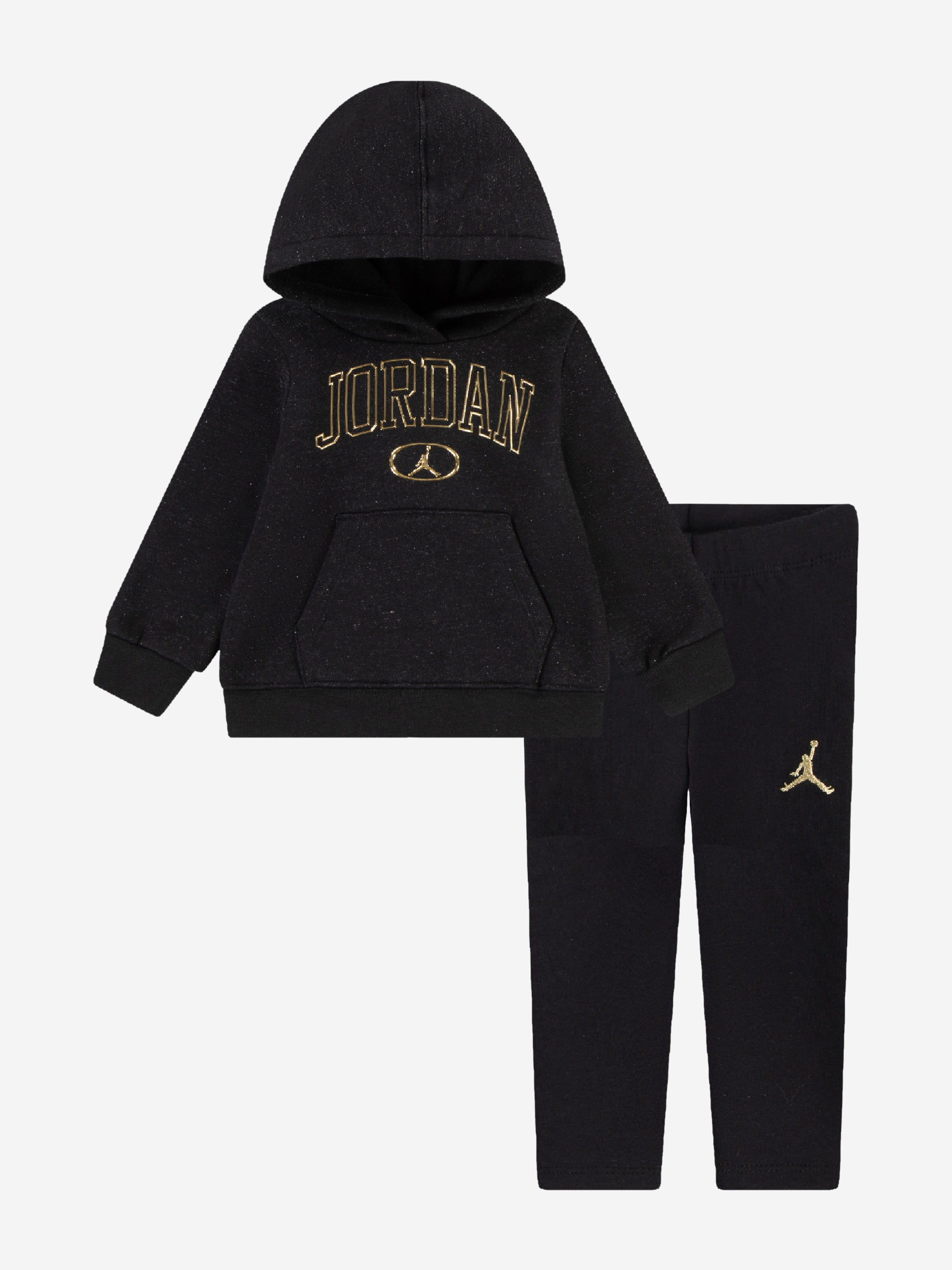 Girls See Me Shine Legging Set in Black