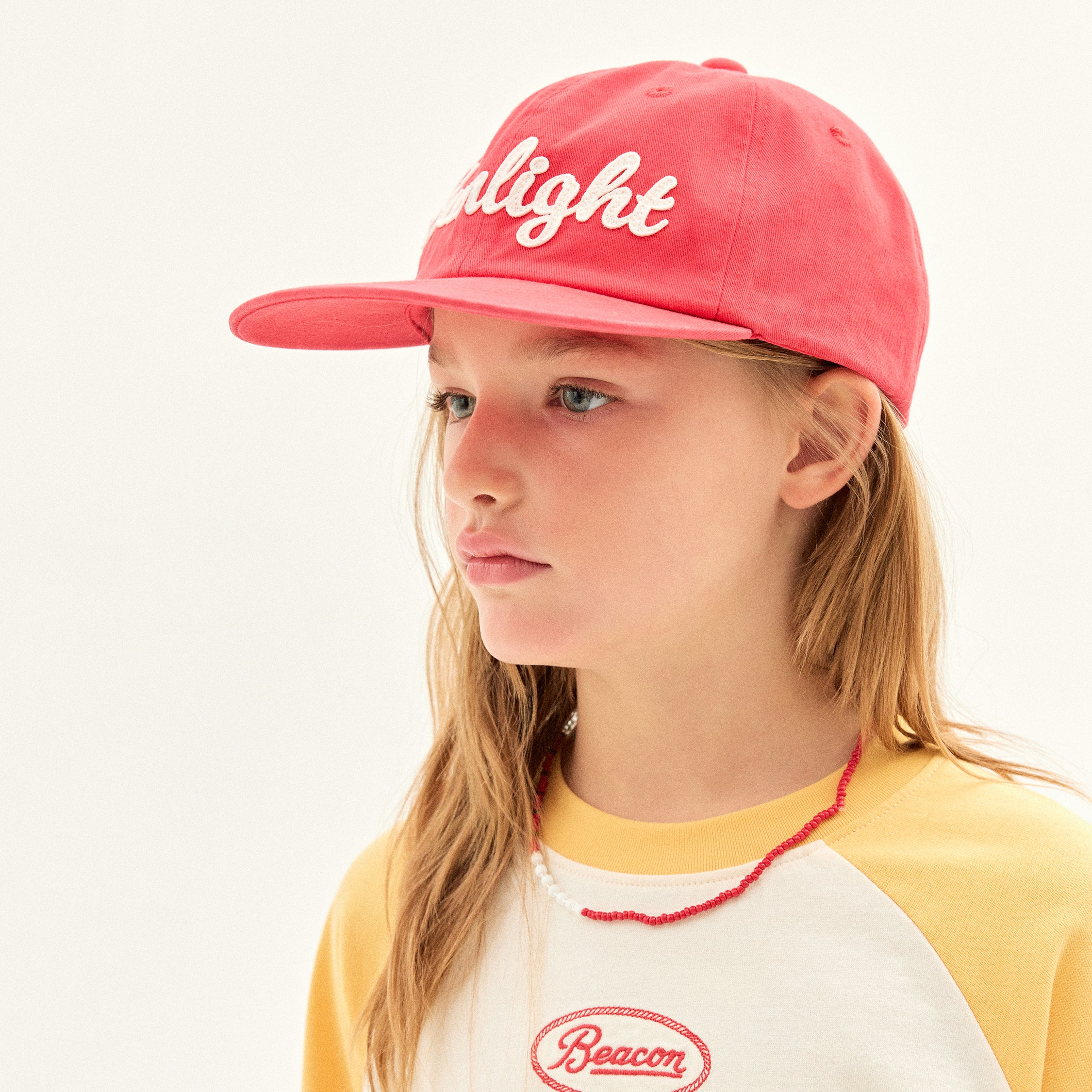 Boys & Girls Red Logo Baseball Cap