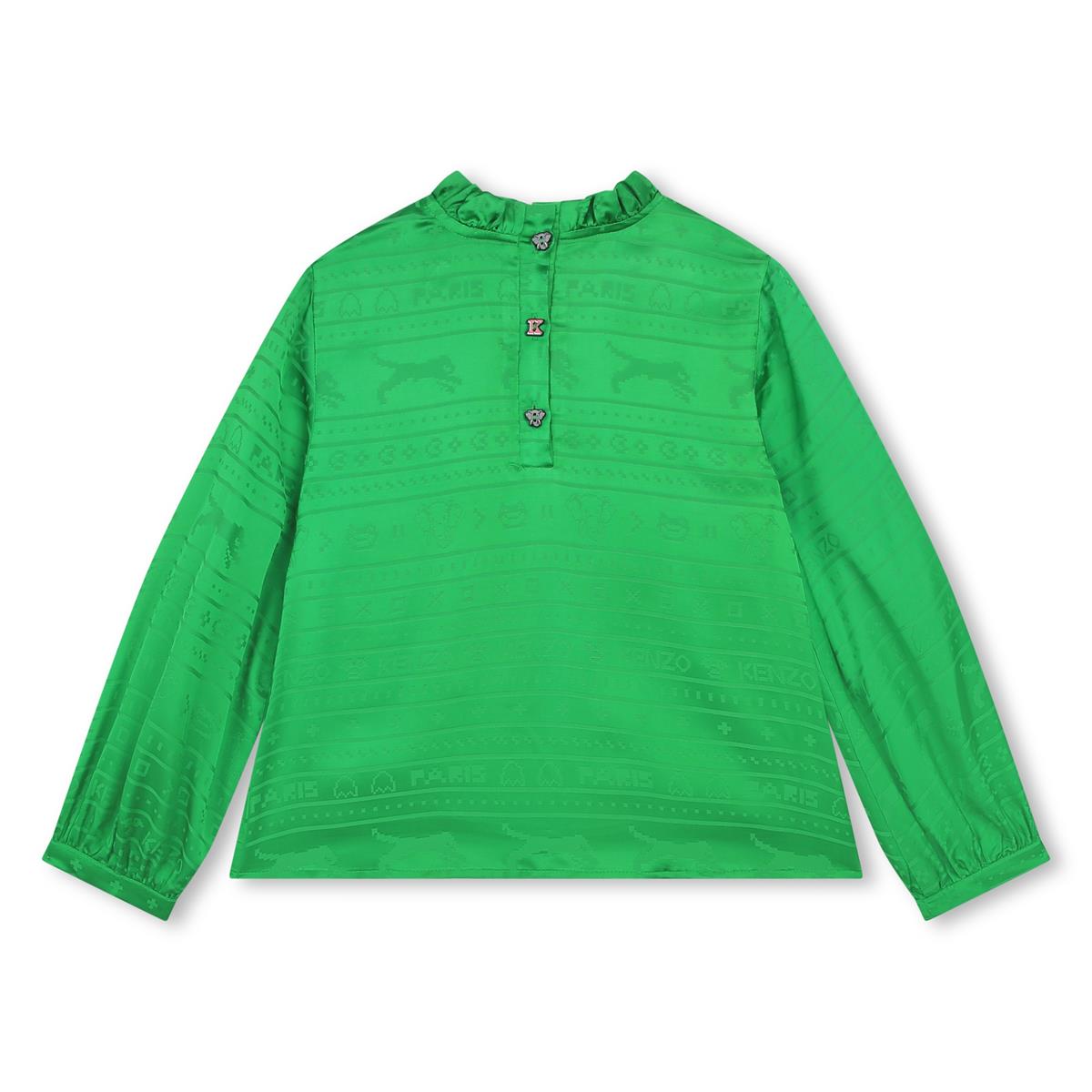 Girls Green Top